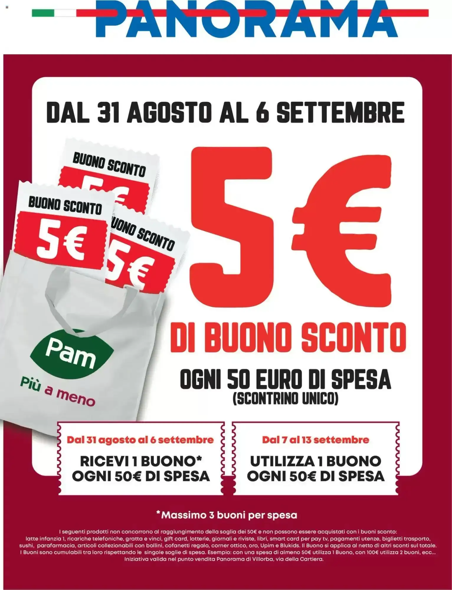 Copertina Panorama - Volantino Panorama