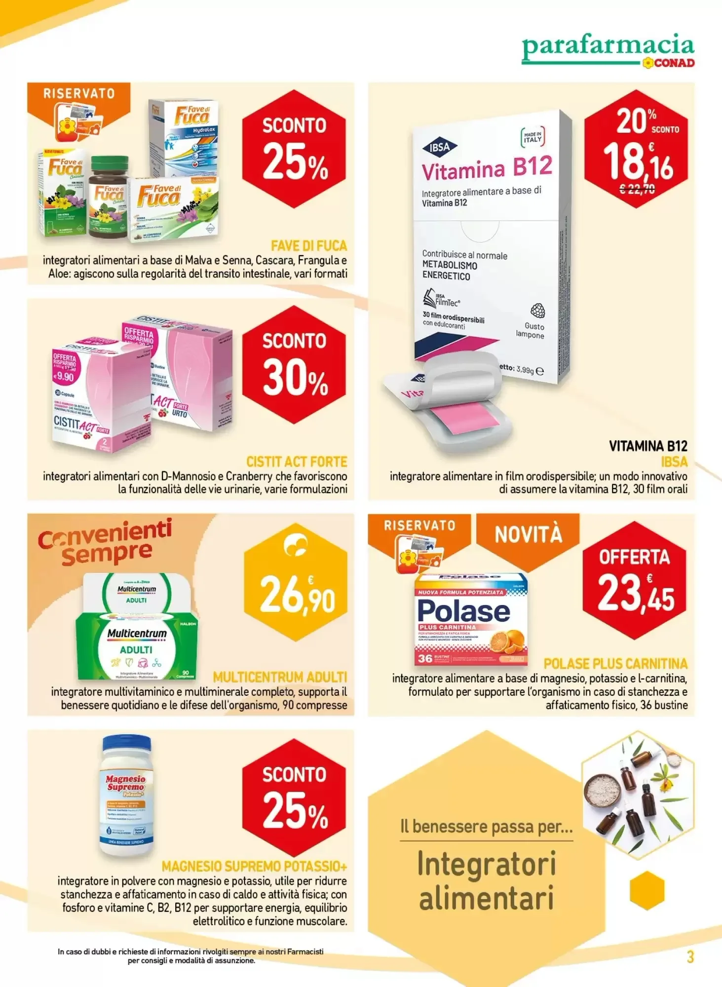 Volantino Parafarmacia Conad Volantino Parafarmacia Conad pagina 3