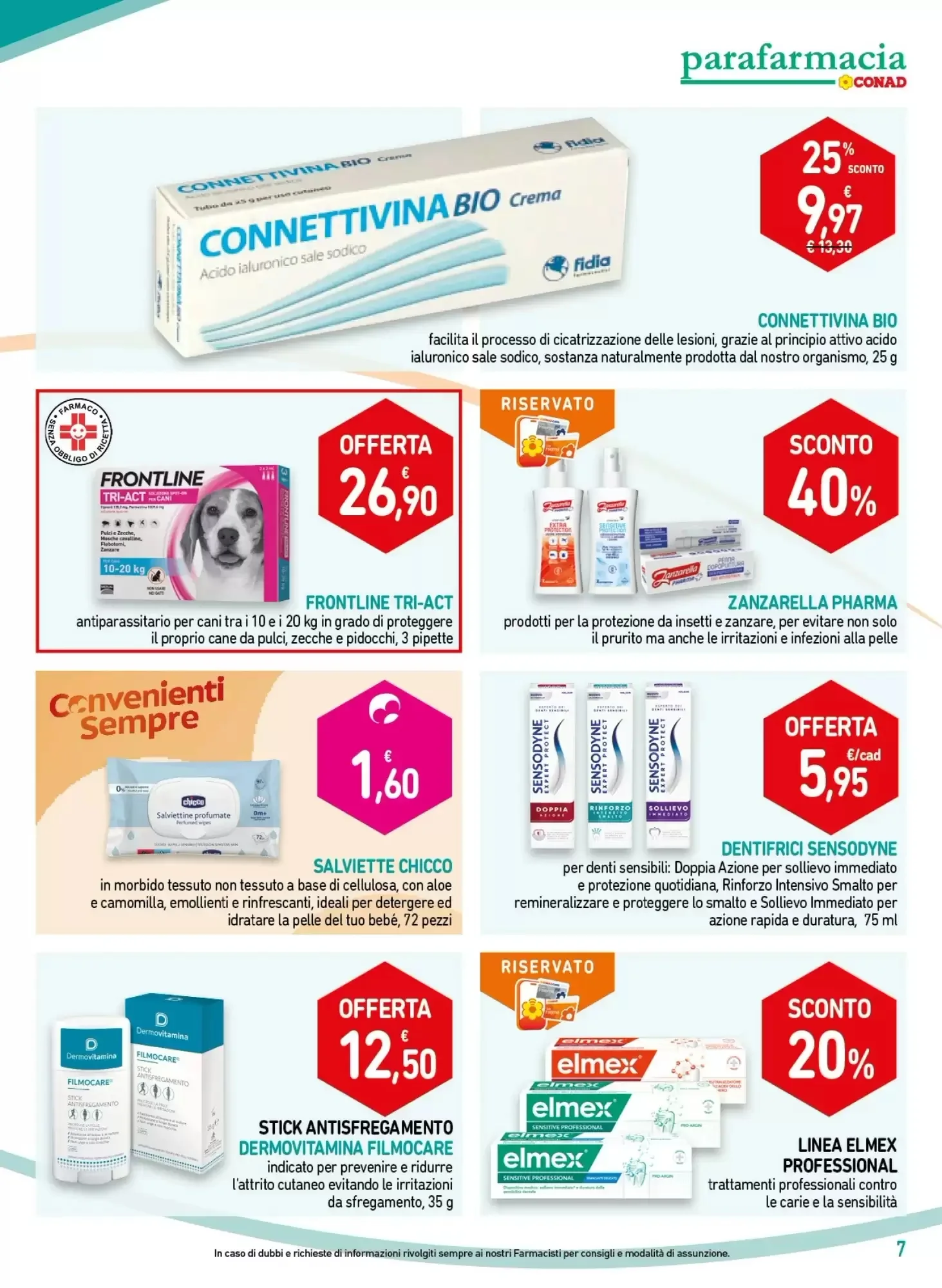 Volantino Parafarmacia Conad Volantino Parafarmacia Conad pagina 7