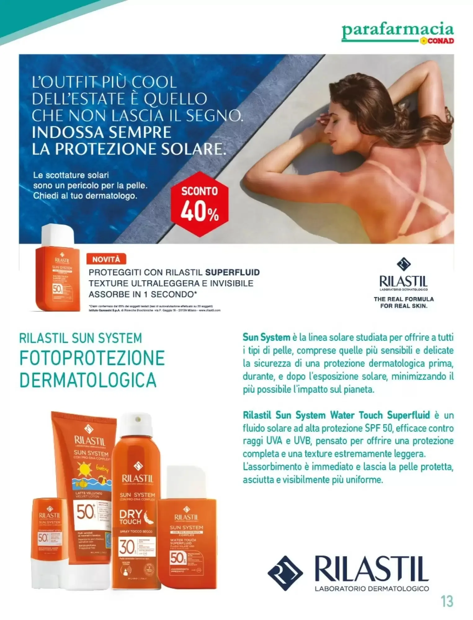 Volantino Parafarmacia Conad Volantino Parafarmacia Conad pagina 13