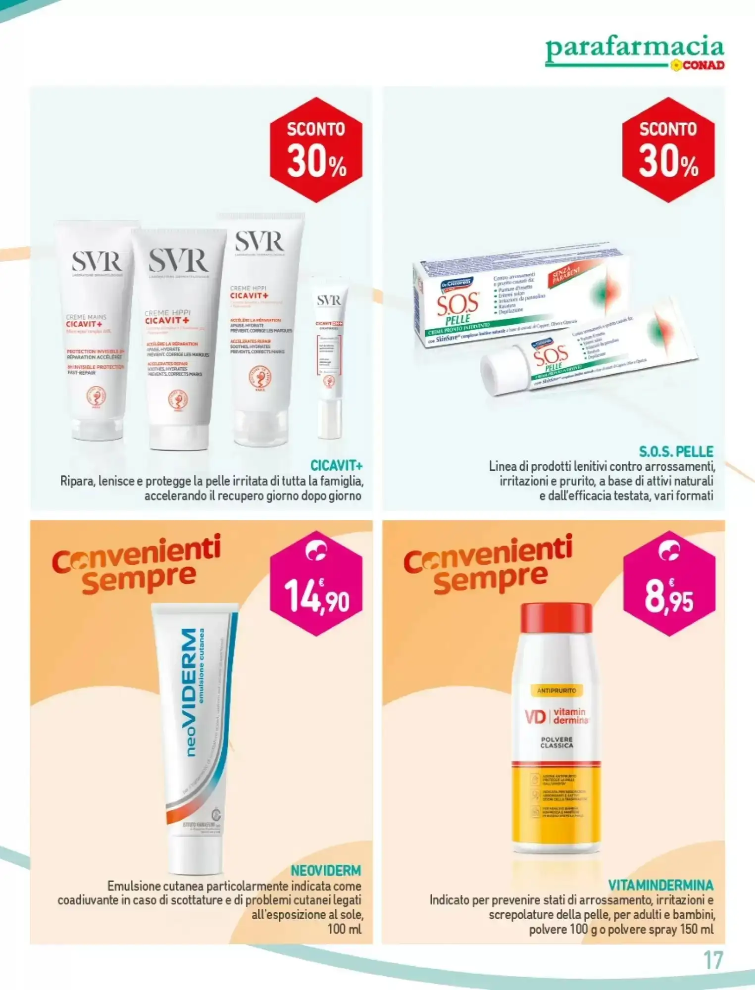 Volantino Parafarmacia Conad Volantino Parafarmacia Conad pagina 17