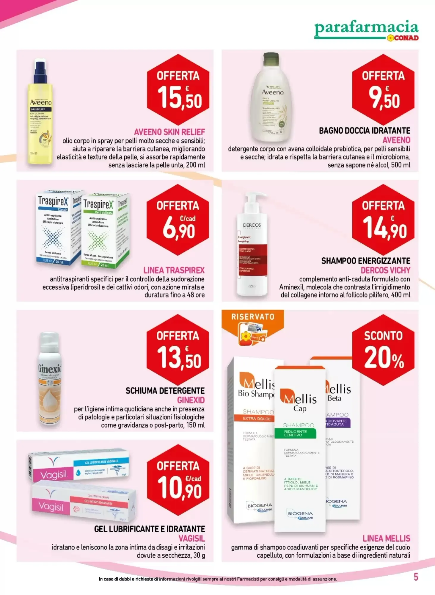 Volantino Parafarmacia Conad Volantino Parafarmacia Conad pagina 5