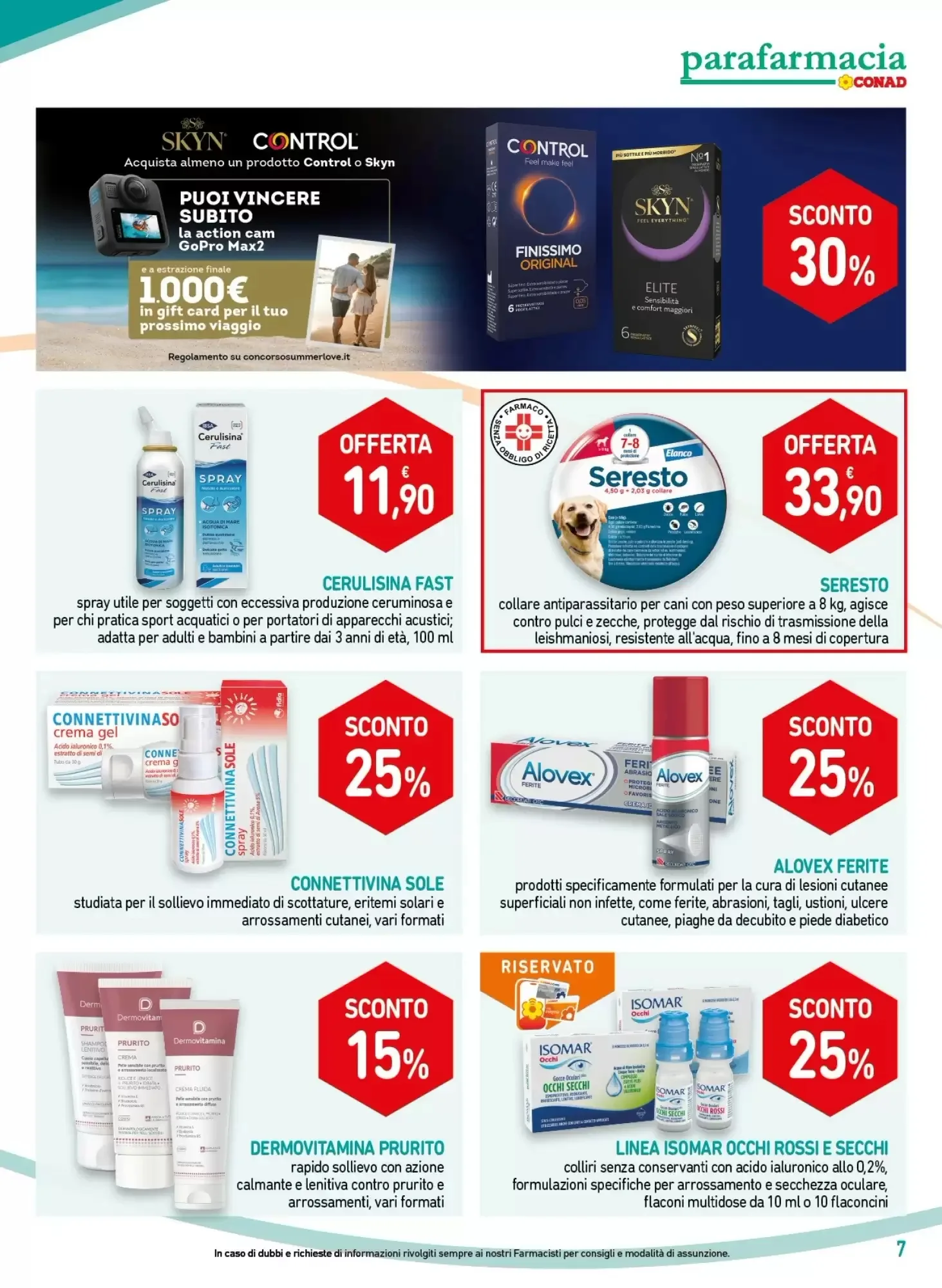Volantino Parafarmacia Conad Volantino Parafarmacia Conad pagina 7
