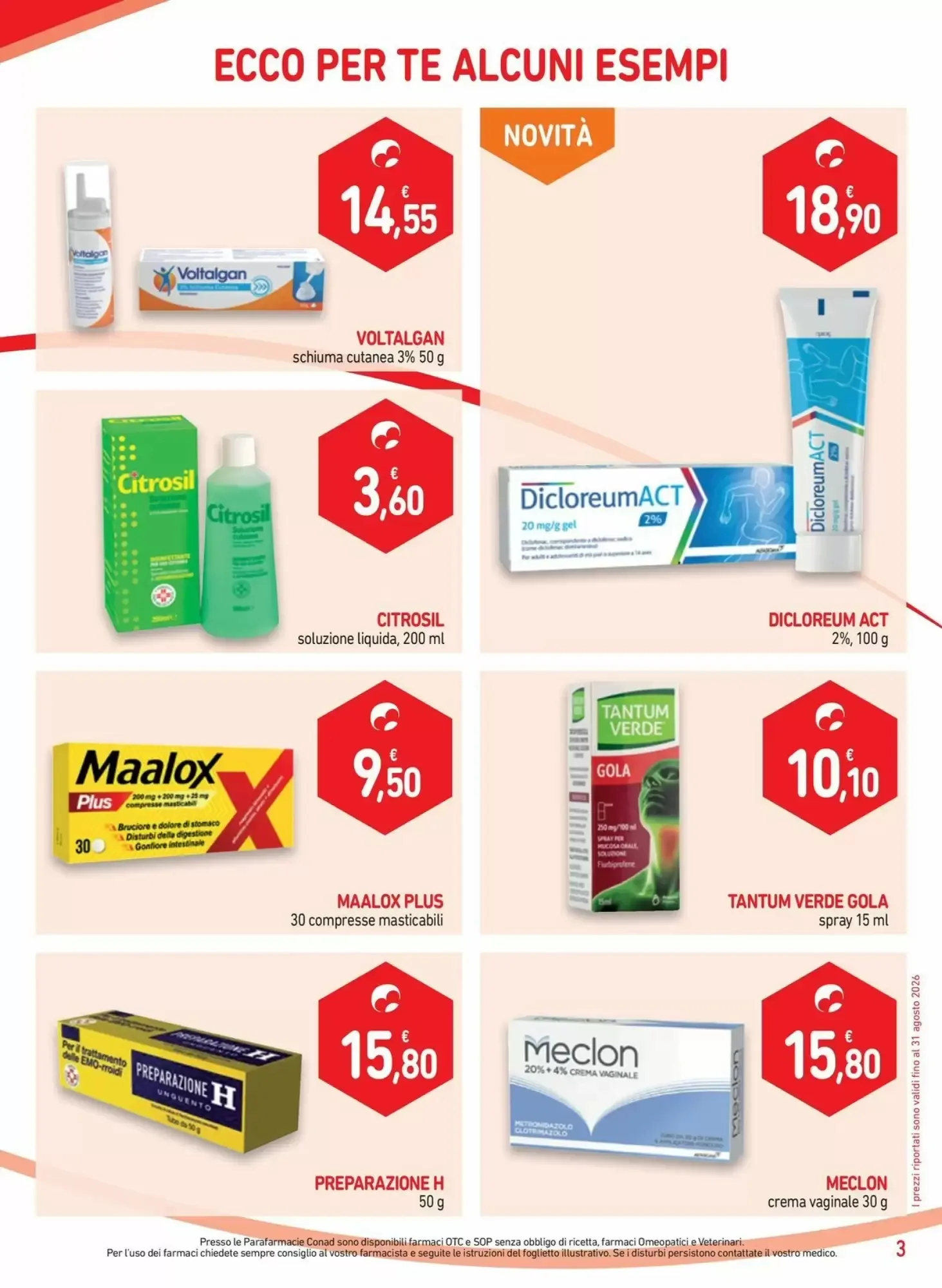Volantino Parafarmacia Conad Volantino Parafarmacia Conad pagina 3