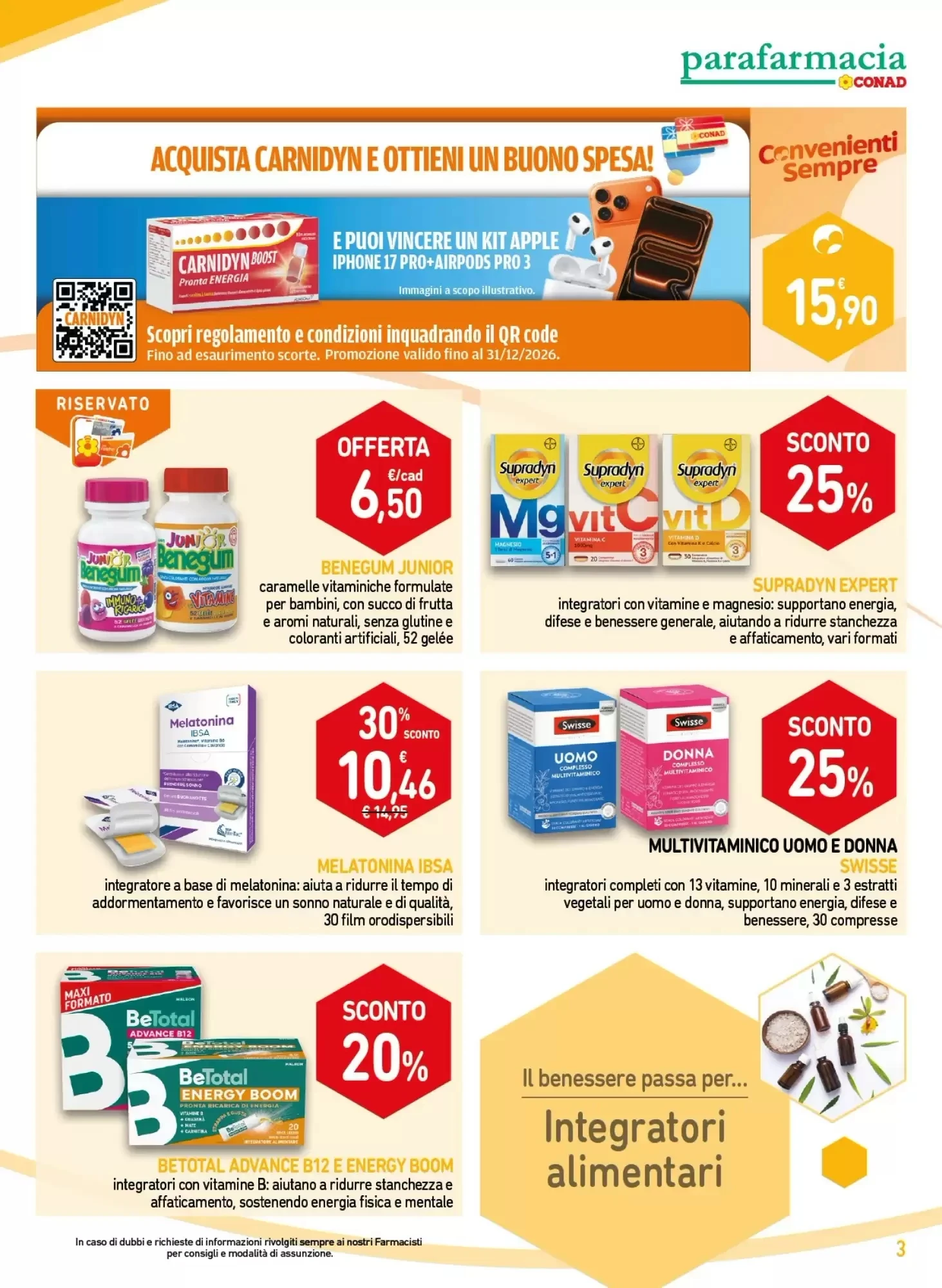 Volantino Parafarmacia Conad Volantino Parafarmacia Conad pagina 3