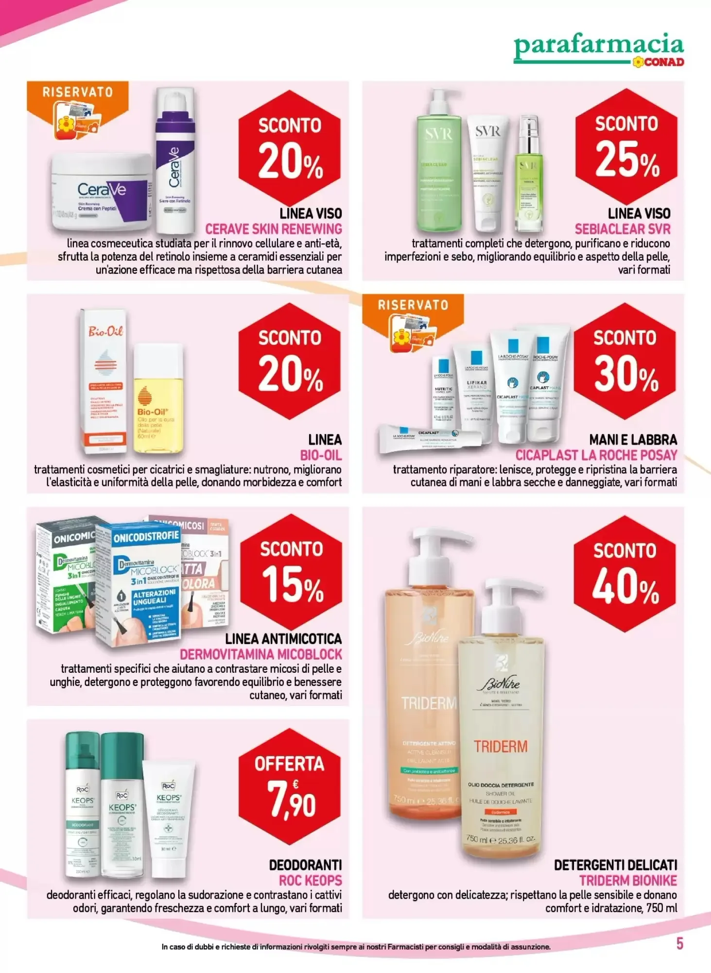 Volantino Parafarmacia Conad Volantino Parafarmacia Conad pagina 5