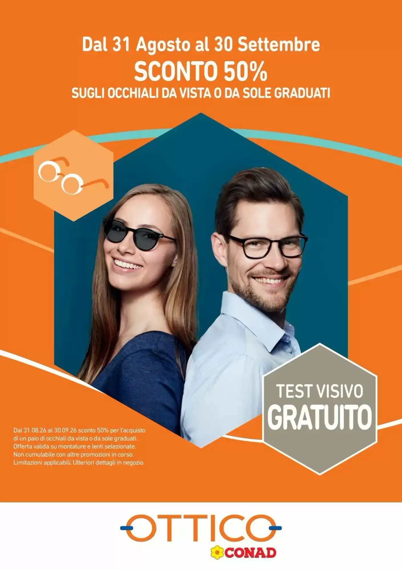 Copertina Parafarmacia Conad - Volantino Parafarmacia Conad