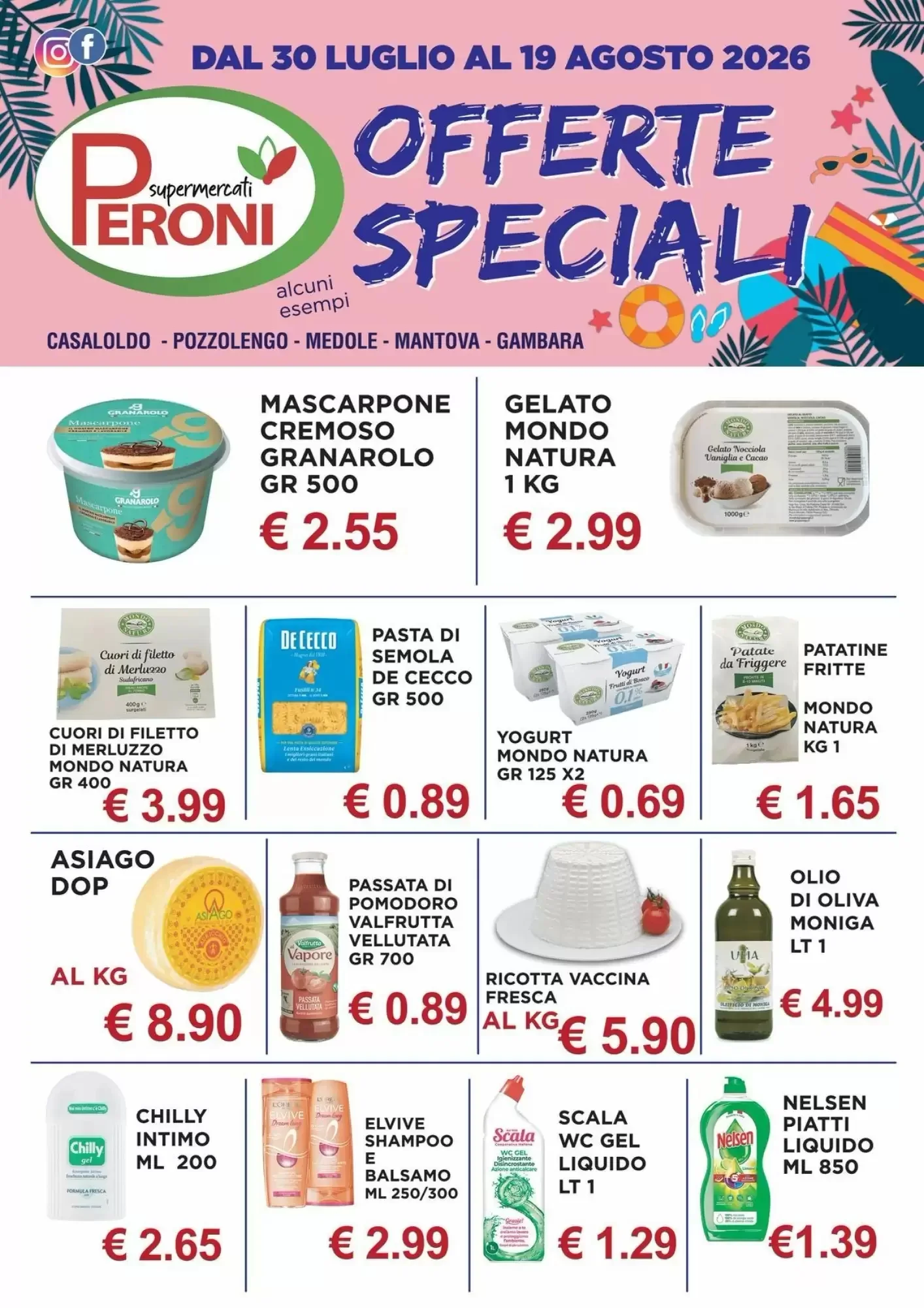 Copertina Peroni Supermercati - Volantino Peroni Supermercati