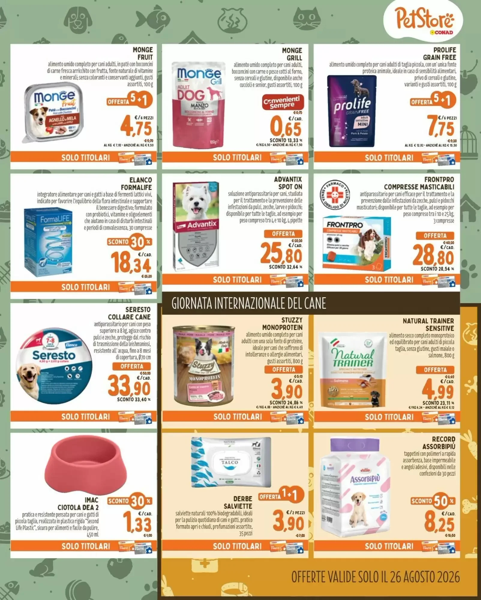 Volantino Pet Store Conad Volantino Pet Store Conad pagina 3