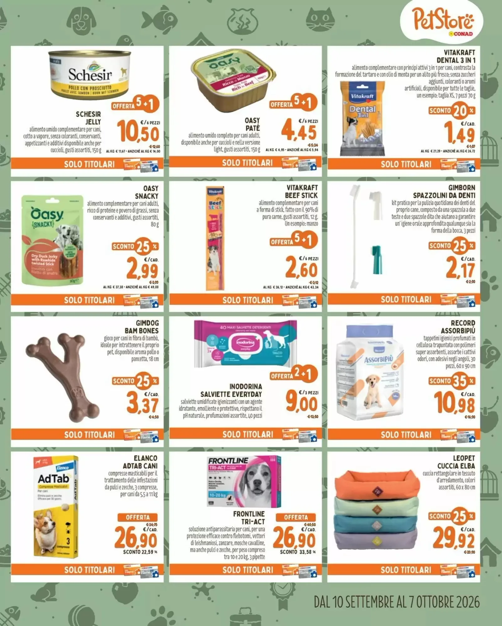 Volantino Pet Store Conad Volantino Pet Store Conad pagina 3
