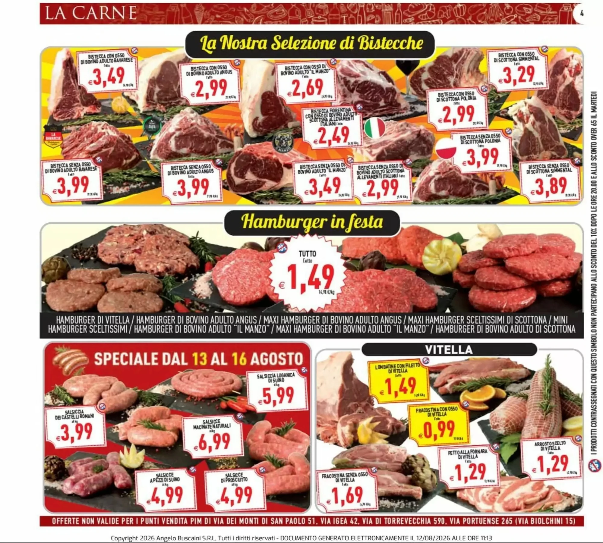 Volantino Pim Supermercati Volantino Pim Supermercati pagina 4