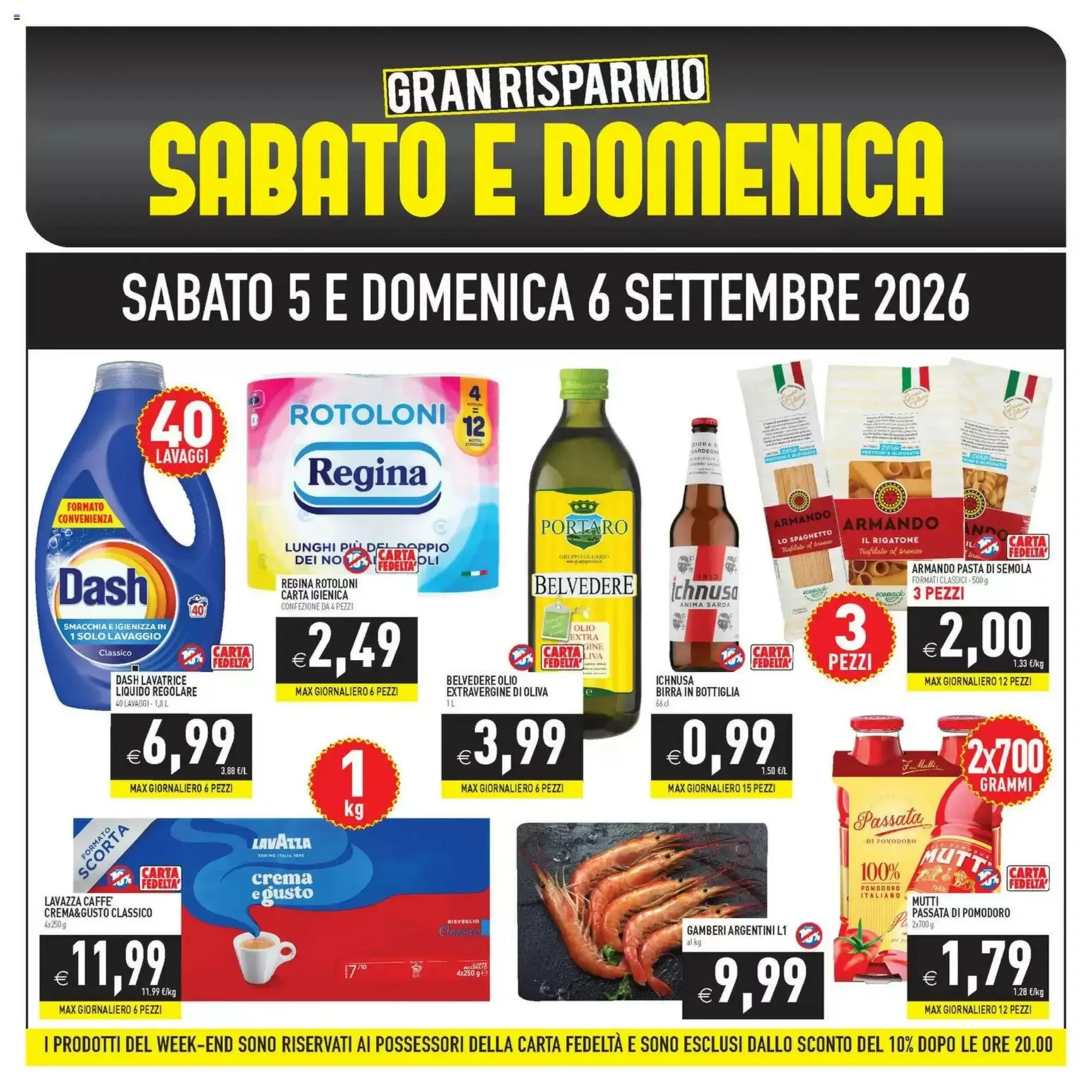 Copertina Pim Supermercati - Volantino Pim Supermercati