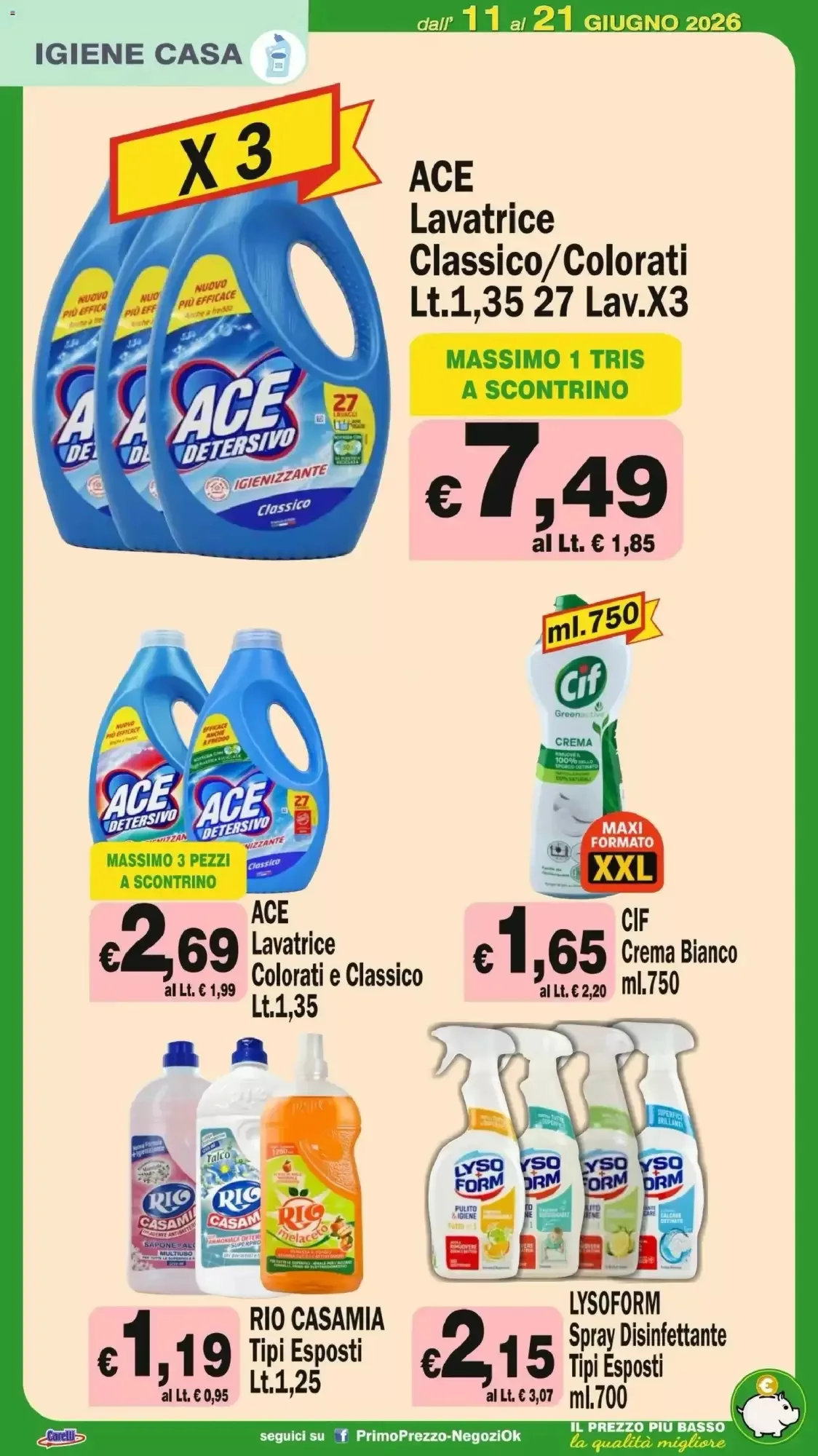 Volantino Primo Prezzo Volantino Primo Prezzo pagina 19