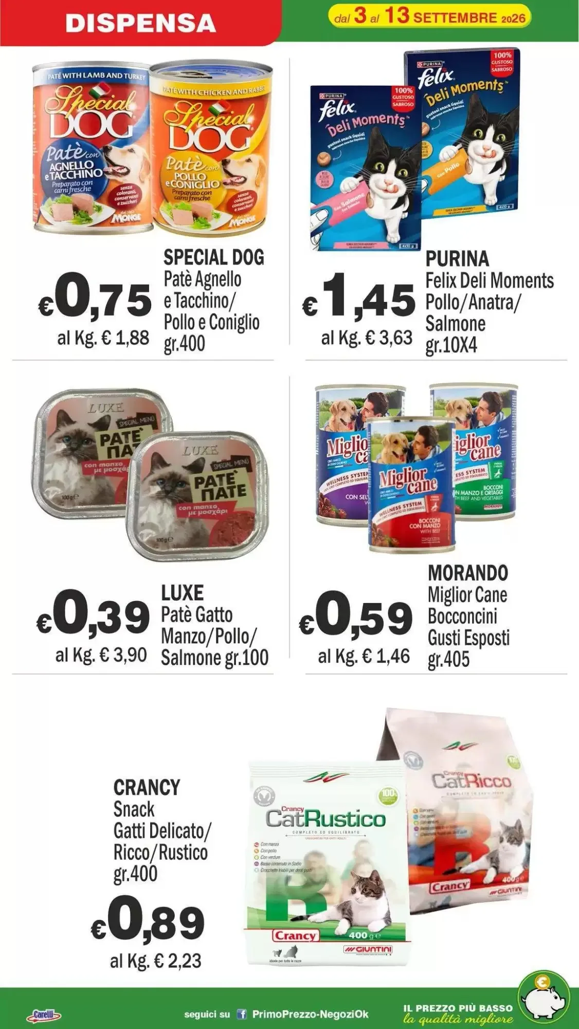 Volantino Primo Prezzo Volantino Primo Prezzo pagina 18