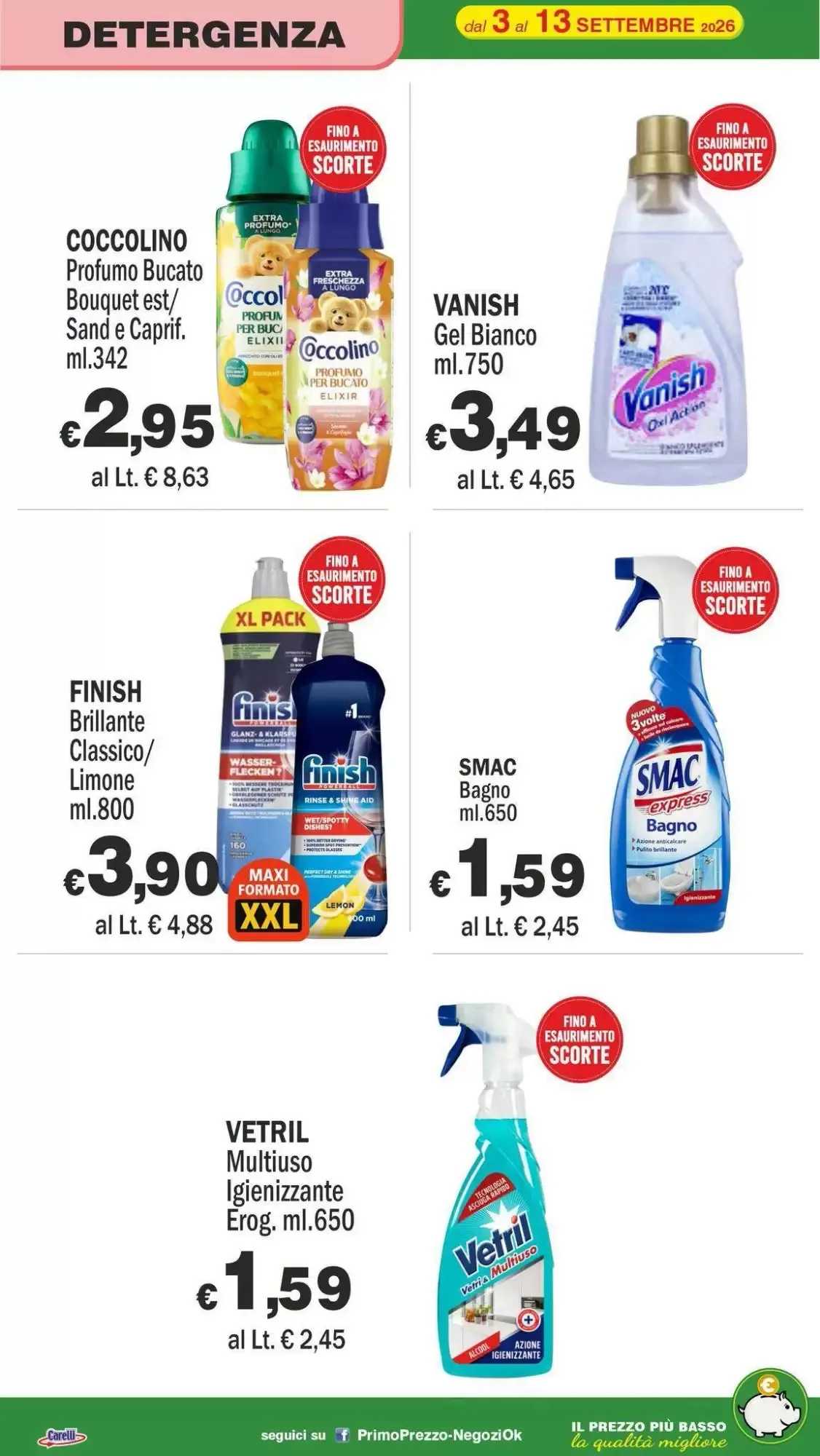 Volantino Primo Prezzo Volantino Primo Prezzo pagina 29