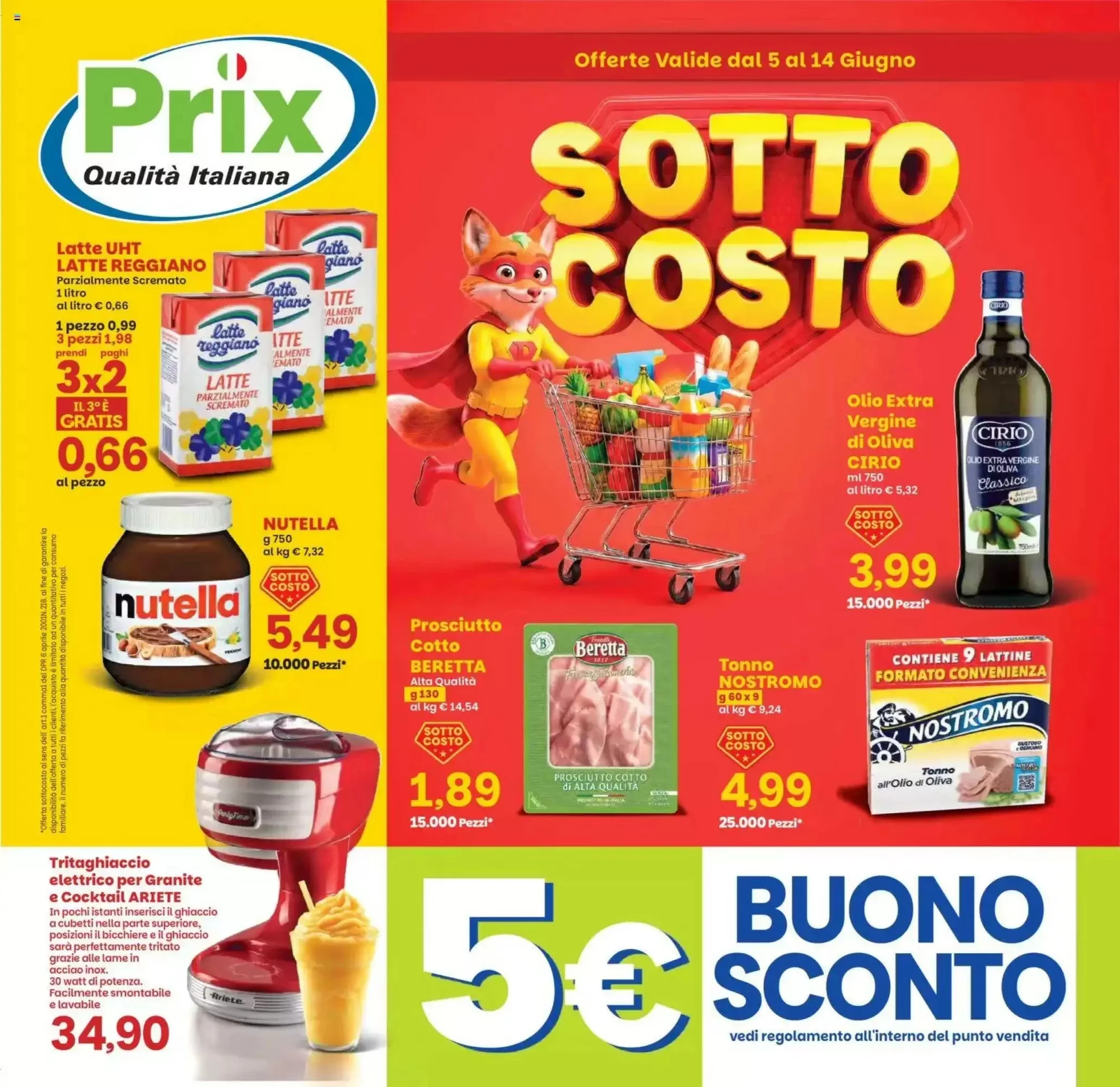 Copertina Prix Quality - Volantino Prix Quality