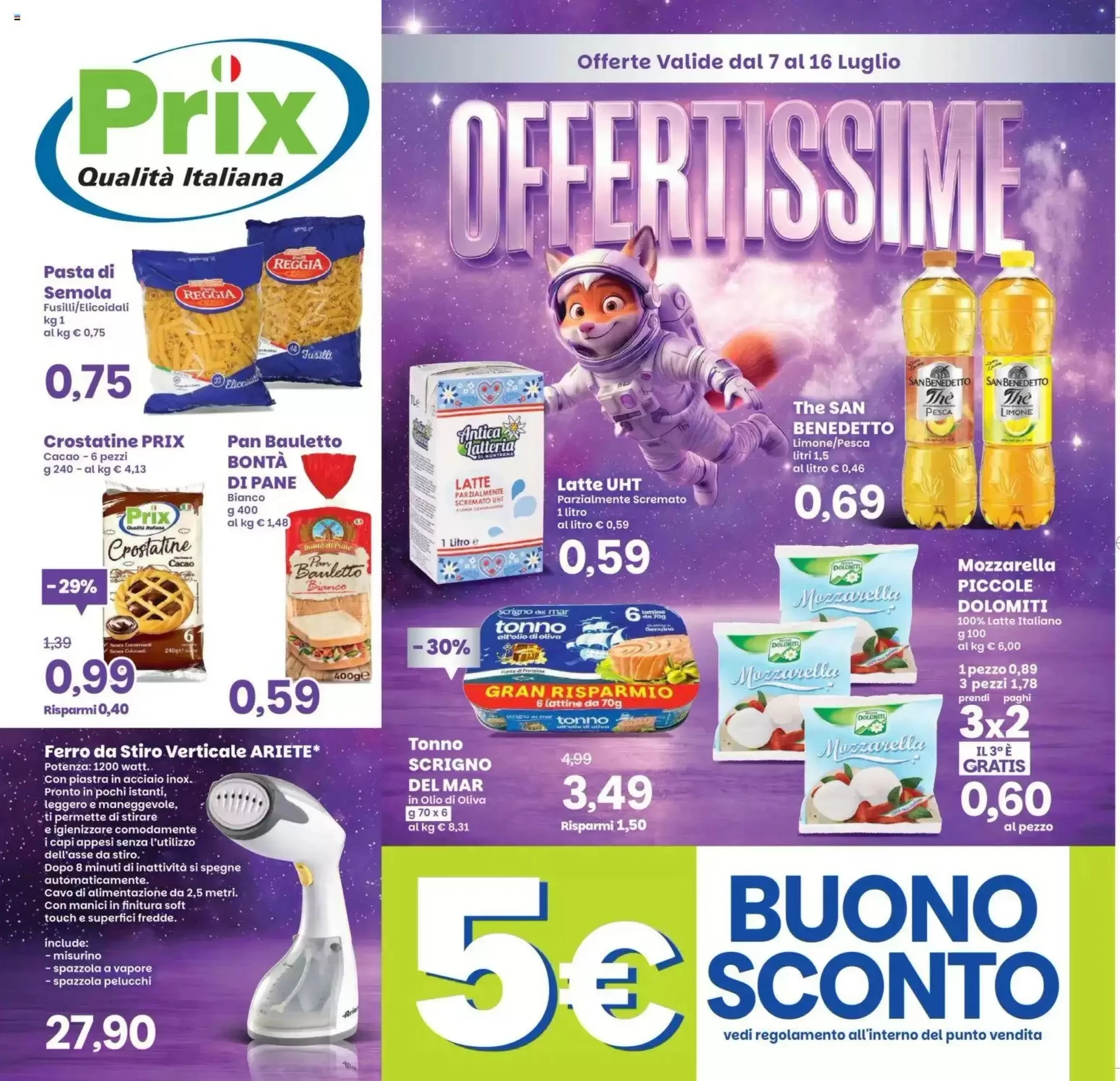 Copertina Prix Quality - Volantino Prix Quality