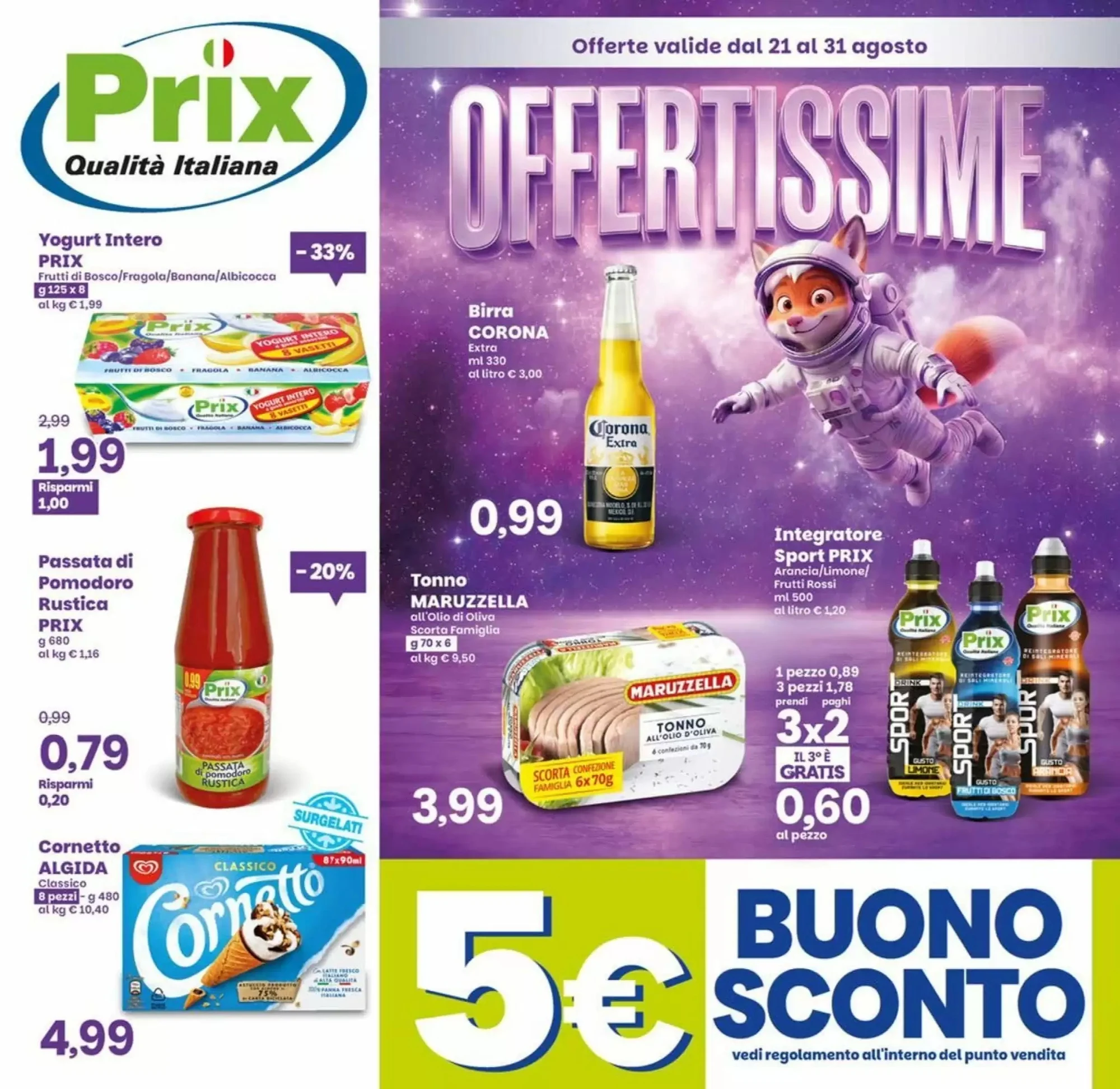 Copertina Prix Quality - Volantino Prix Quality