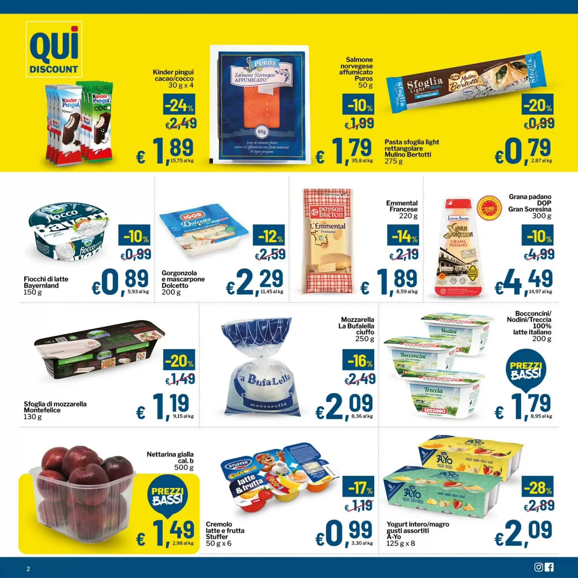 Volantino Qui Discount Volantino Qui Discount pagina 2