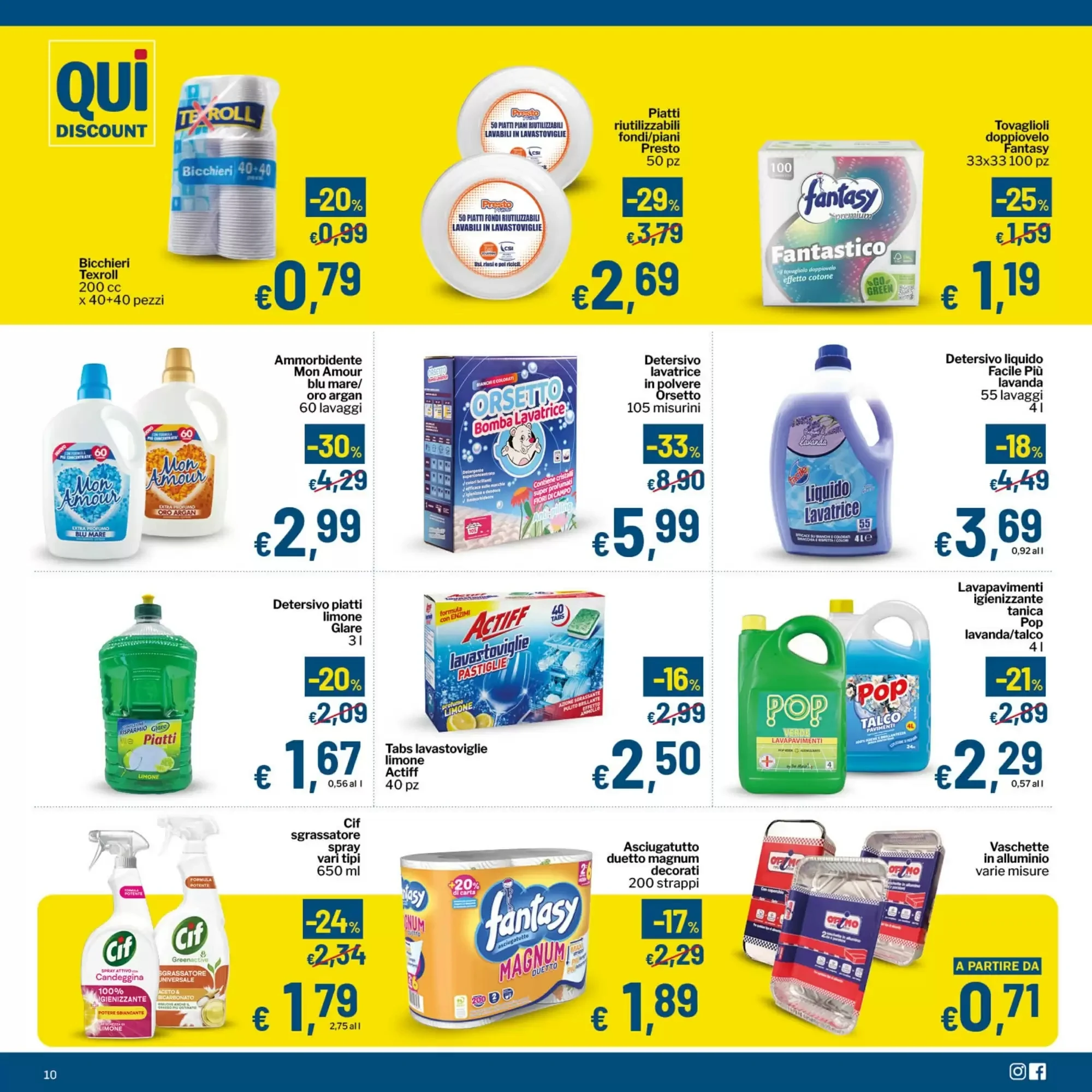 Volantino Qui Discount Volantino Qui Discount pagina 10