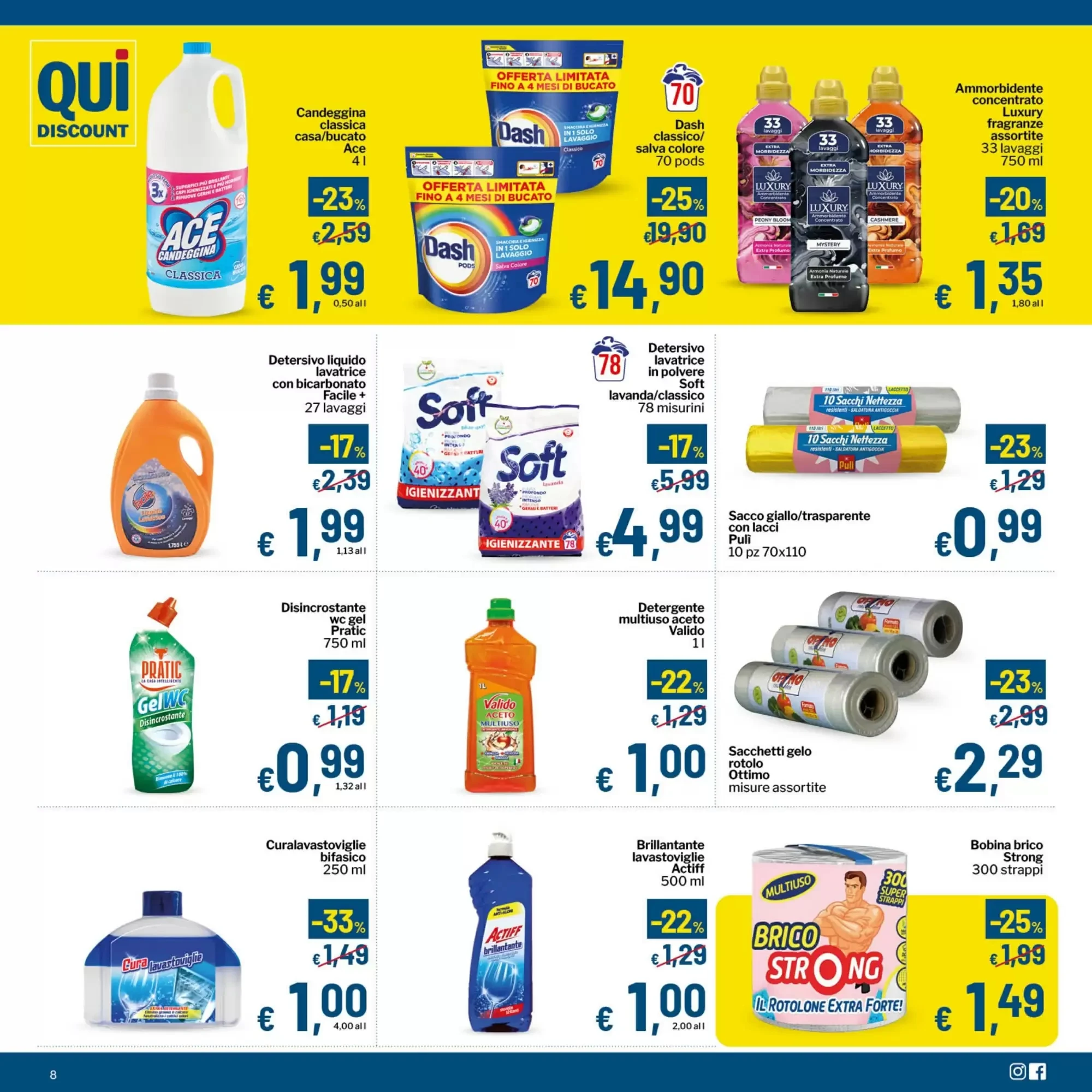 Volantino Qui Discount Volantino Qui Discount pagina 8