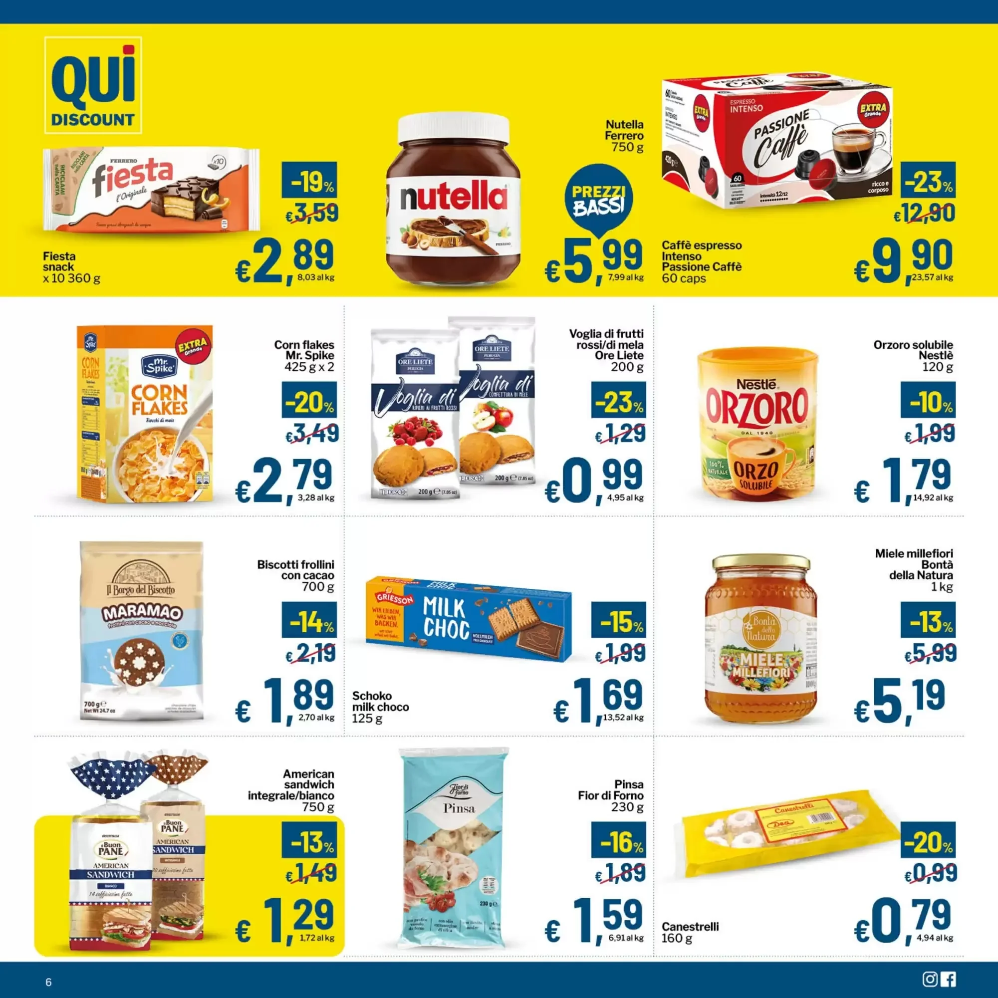 Volantino Qui Discount Volantino Qui Discount pagina 6