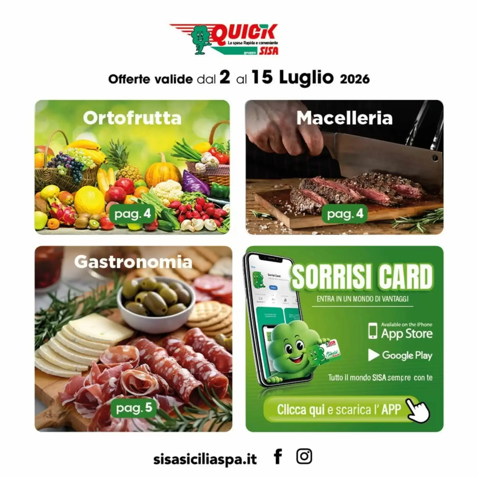 Volantino Quick Sisa Volantino Quick Sisa pagina 2