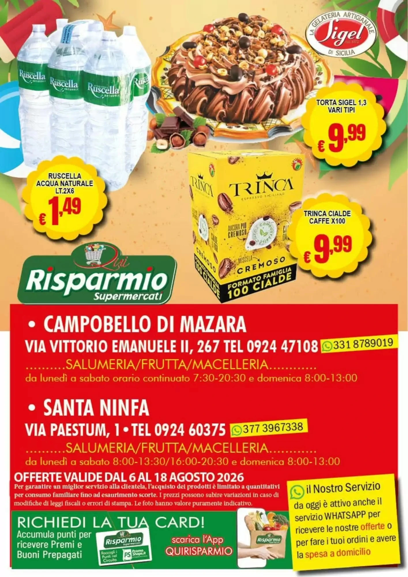 Volantino Risparmio Supermercati Volantino Risparmio Supermercati pagina 8