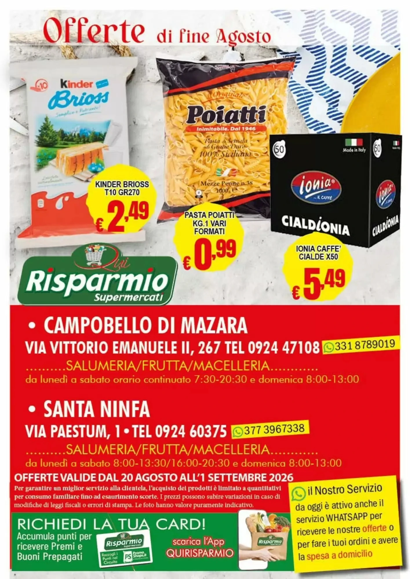 Volantino Risparmio Supermercati Volantino Risparmio Supermercati pagina 8