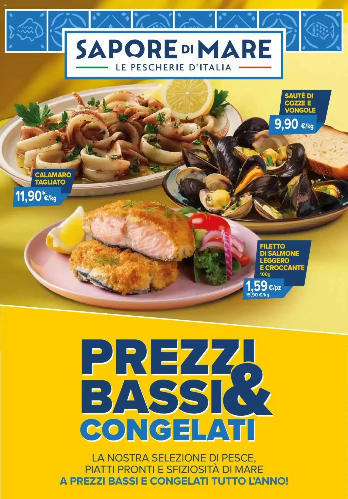 Copertina Sapore Di Mare - Volantino Sapore Di Mare