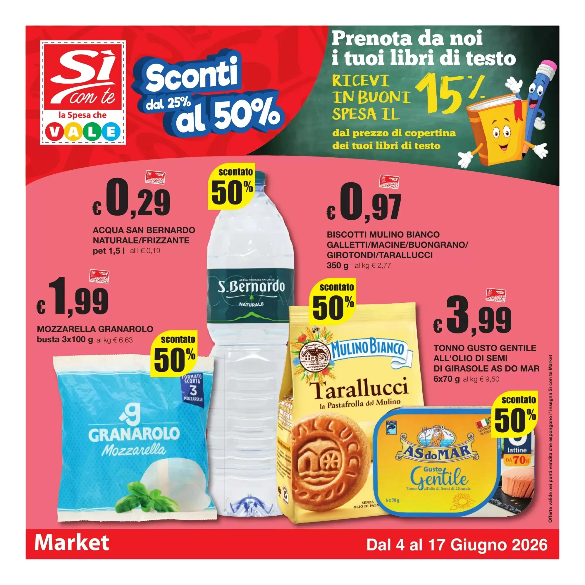 Copertina Si Con Te Market - Volantino Si Con Te Market