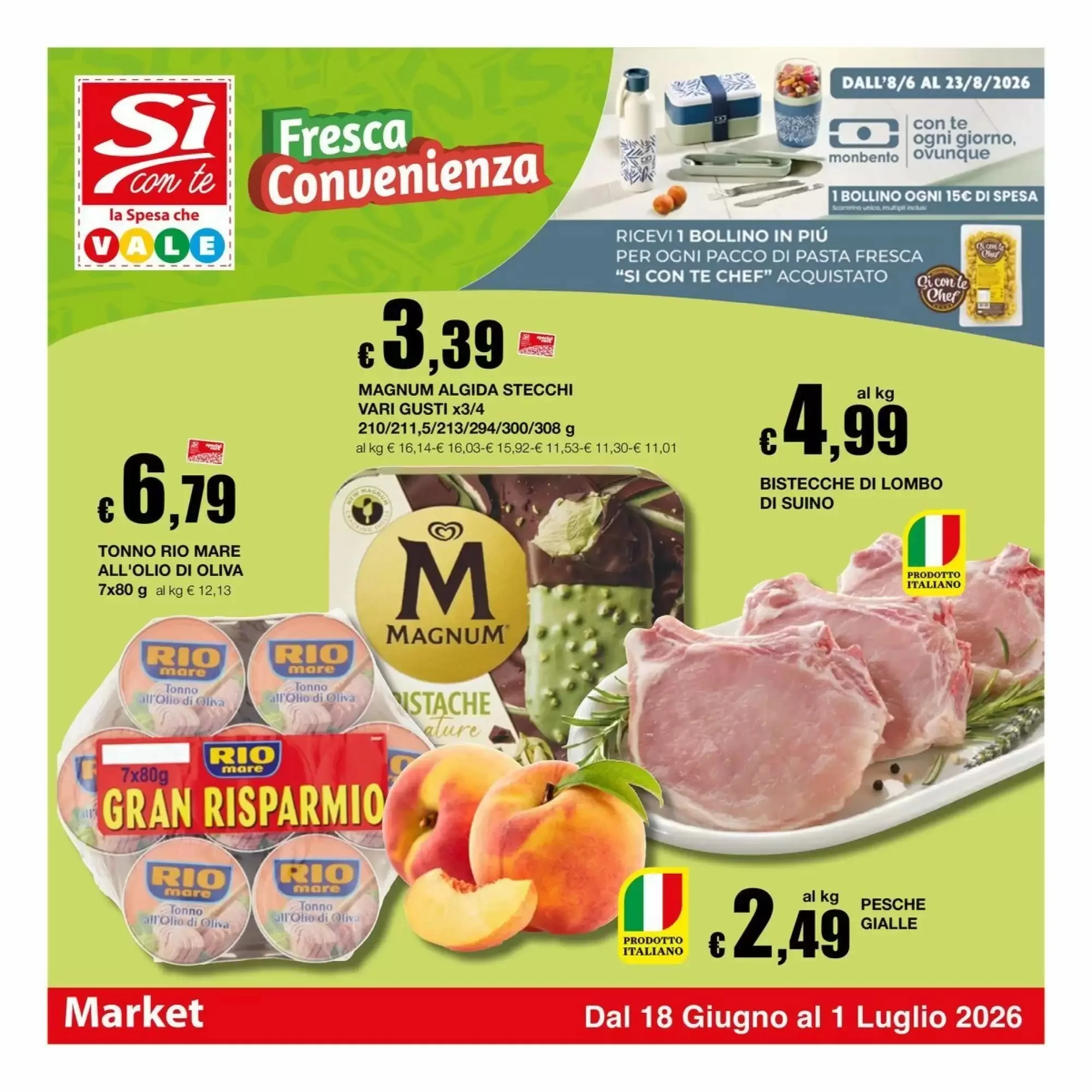 Copertina Si Con Te Market - Volantino Si Con Te Market