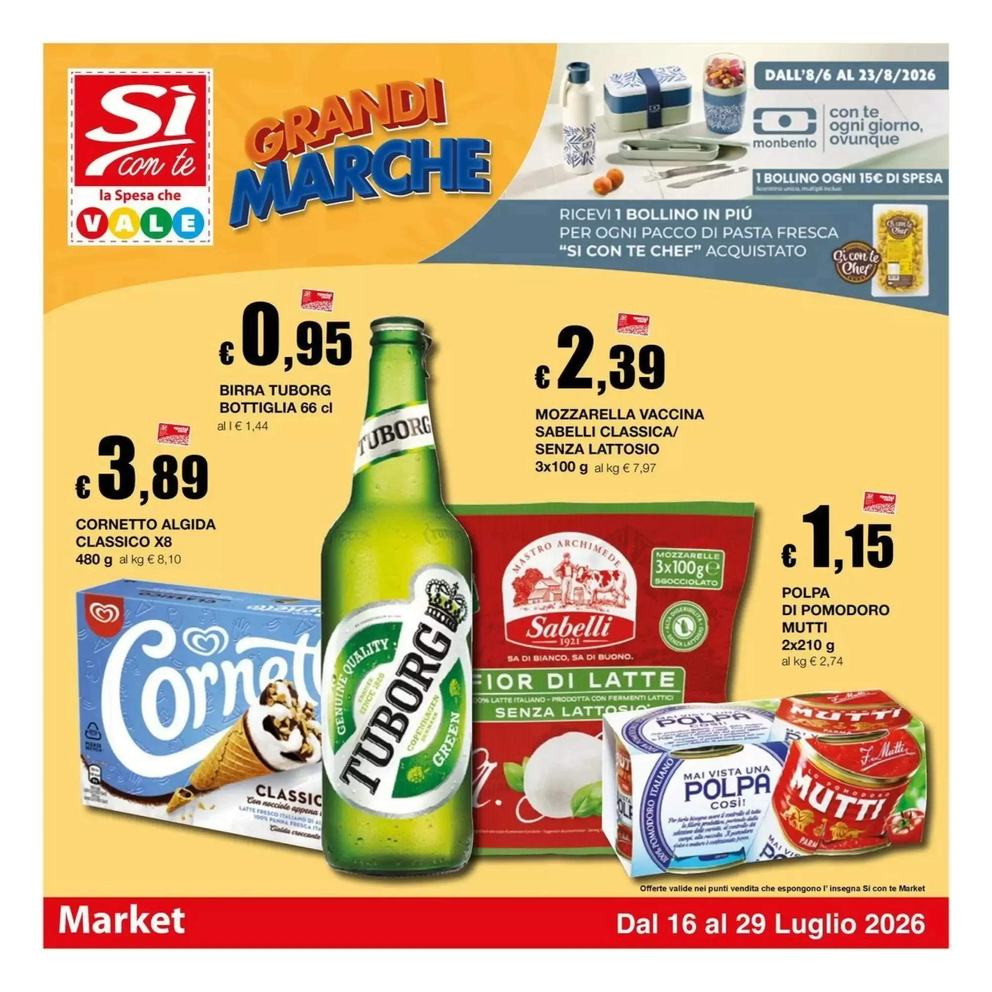 Copertina Si Con Te Market - Volantino Si Con Te Market
