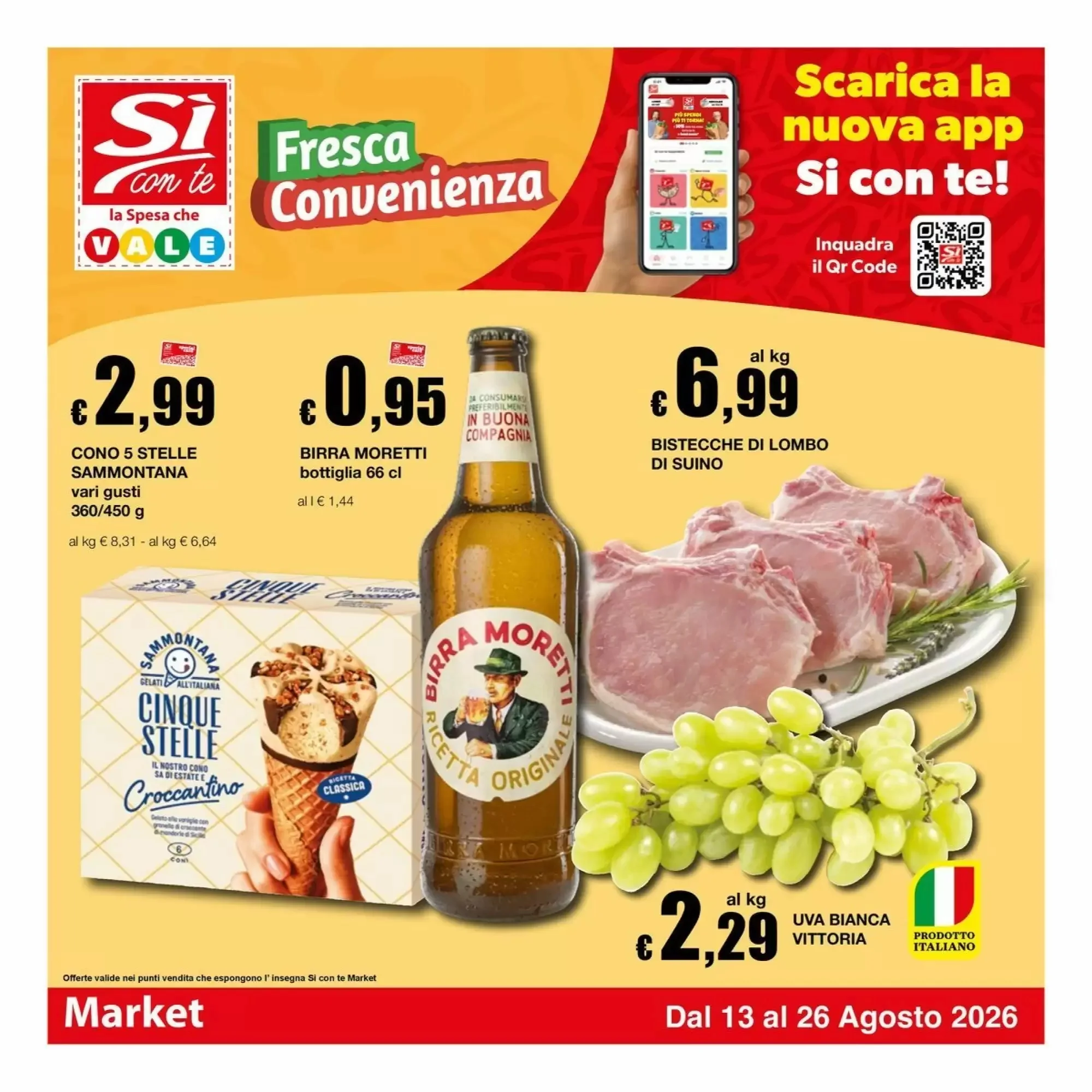 Copertina Si Con Te Market - Volantino Si Con Te Market