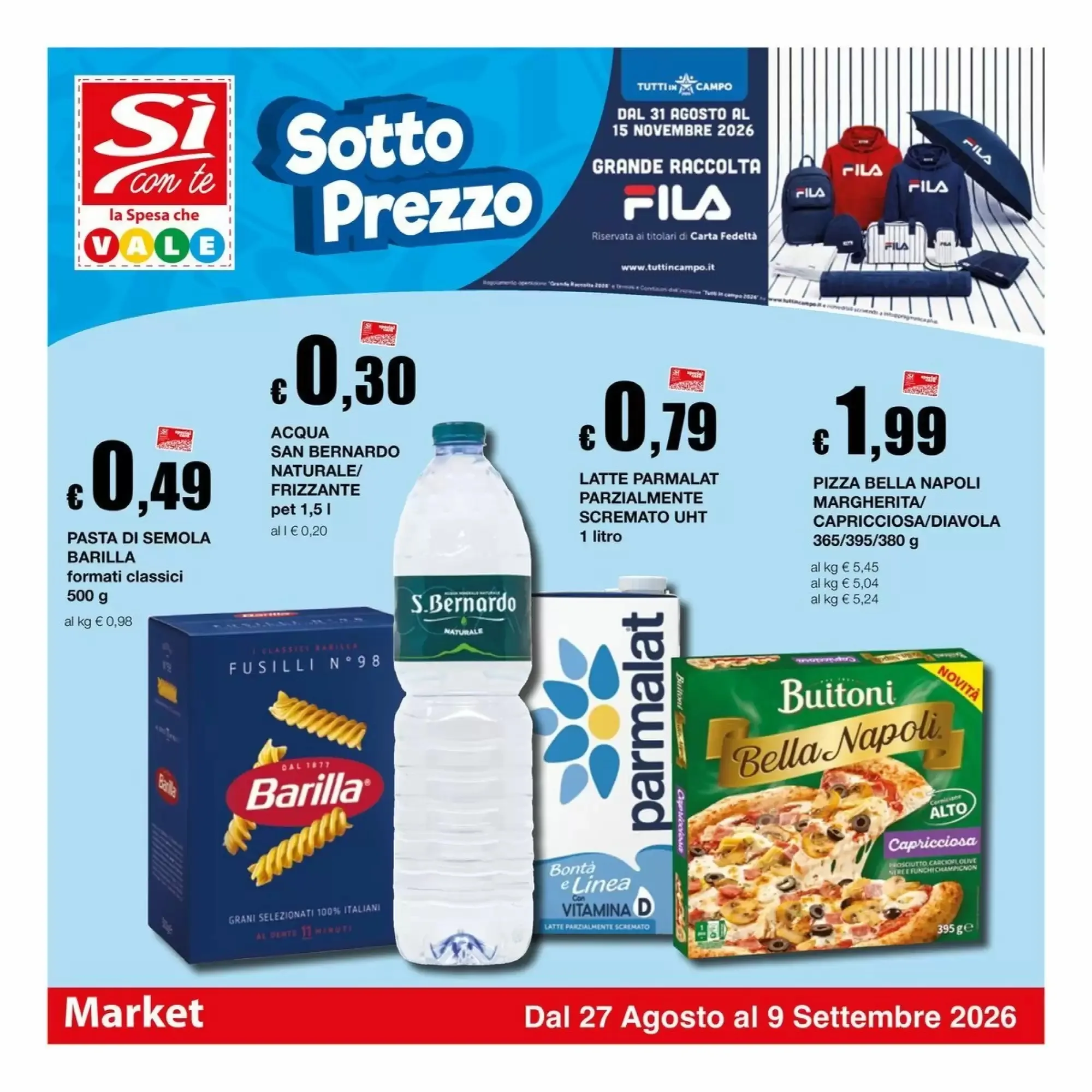 Copertina Si Con Te Market - Volantino Si Con Te Market