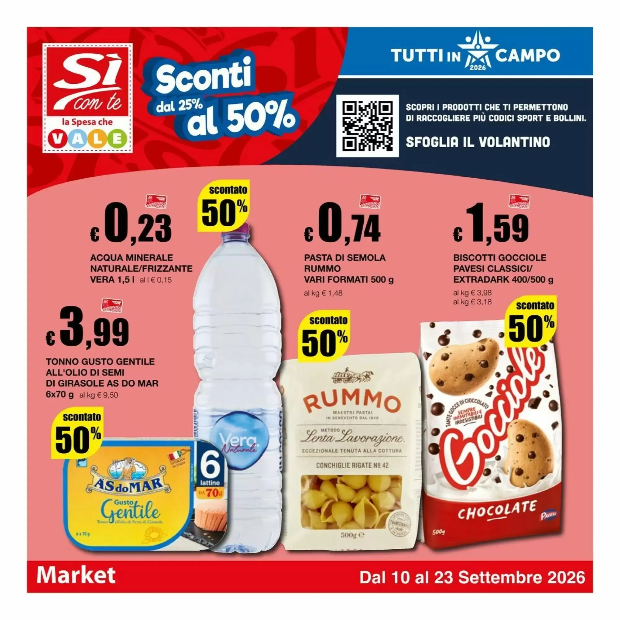 Copertina Si Con Te Market - Volantino Si Con Te Market