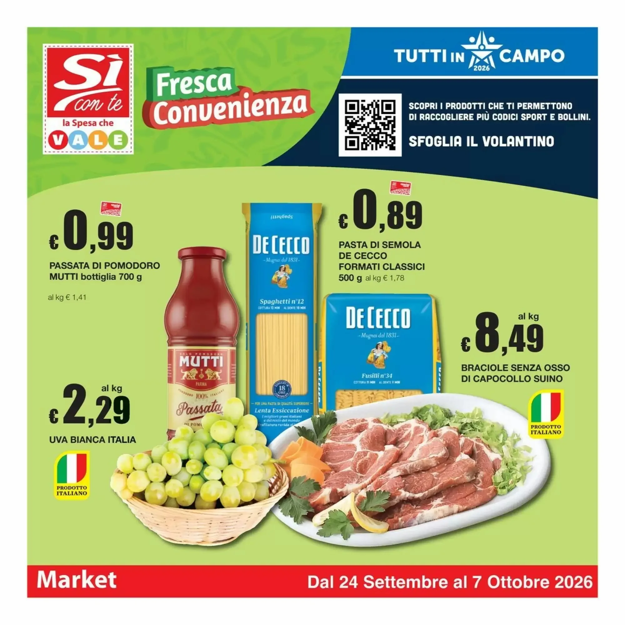 Copertina Si Con Te Market - Volantino Si Con Te Market