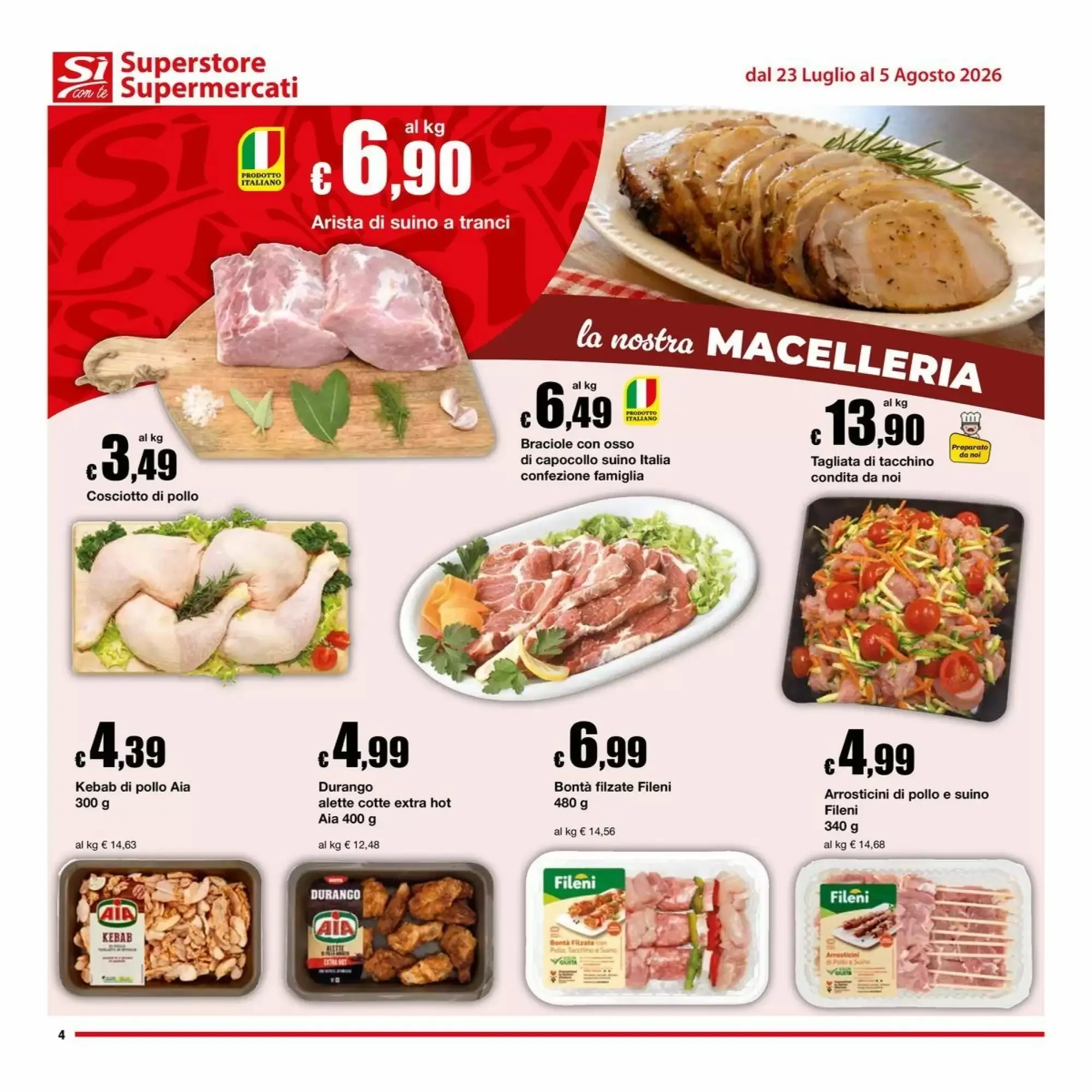 Volantino Si Con Te Supermercati Volantino Si Con Te Supermercati pagina 4