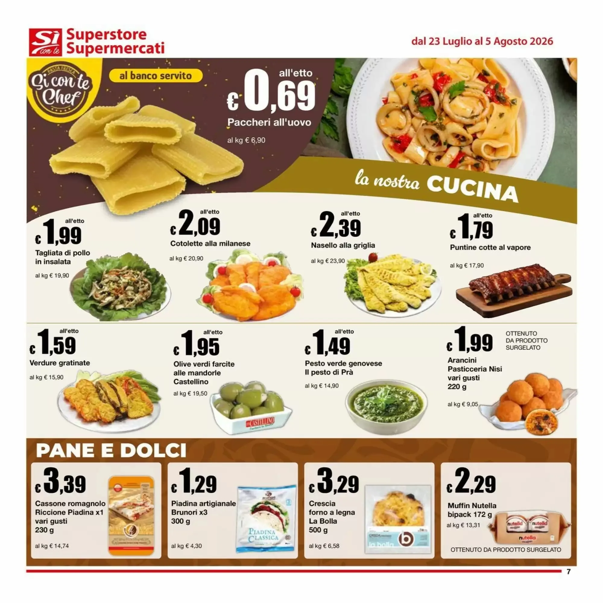 Volantino Si Con Te Supermercati Volantino Si Con Te Supermercati pagina 7