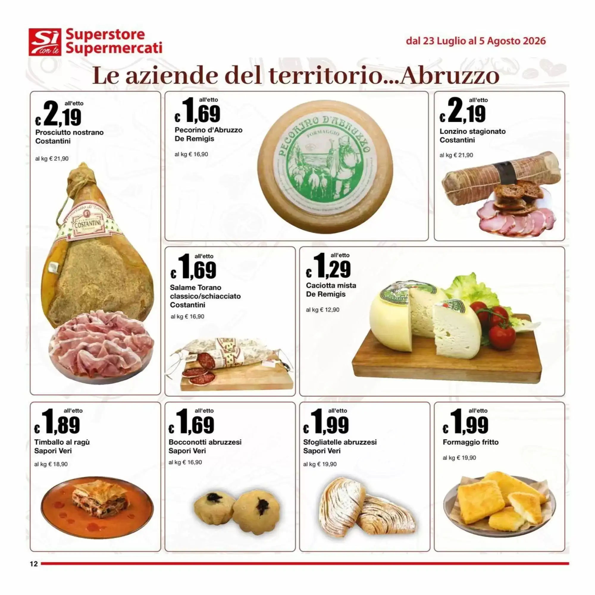 Volantino Si Con Te Supermercati Volantino Si Con Te Supermercati pagina 12