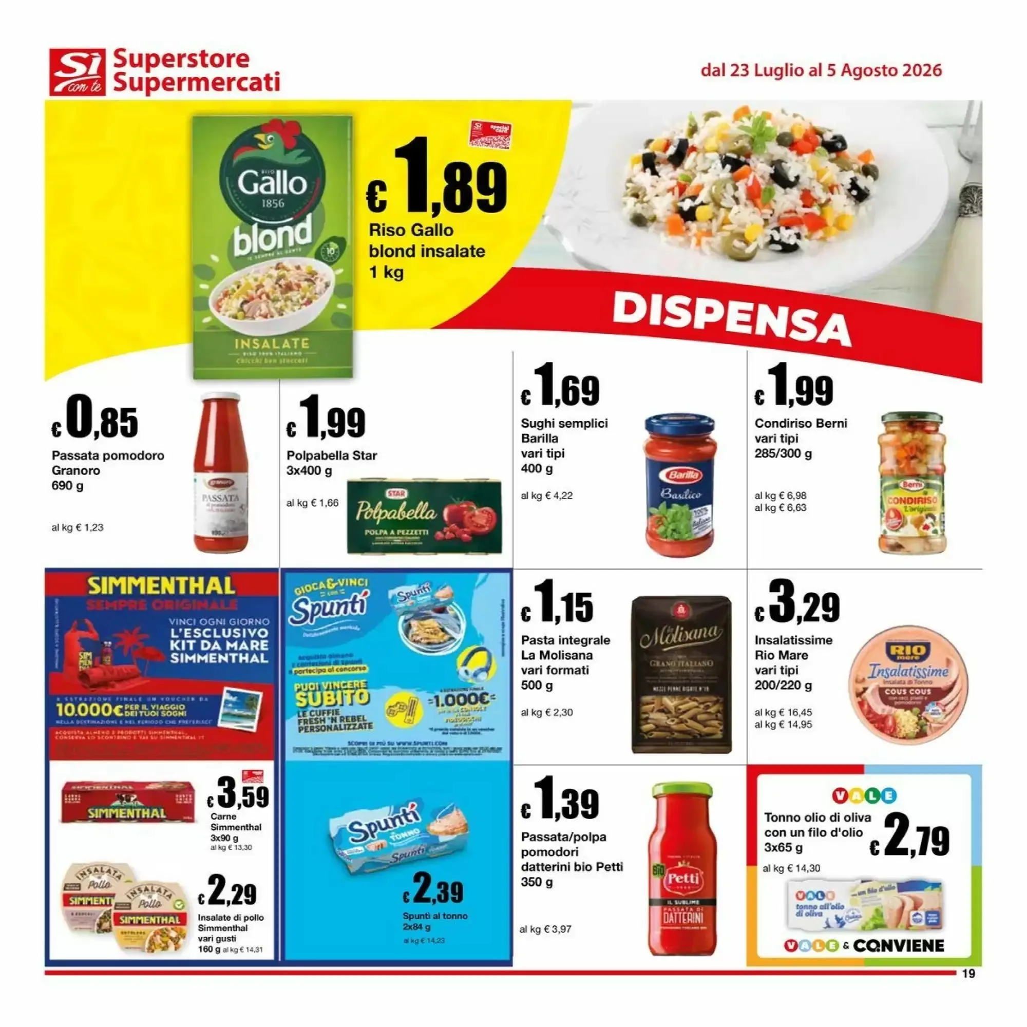 Volantino Si Con Te Supermercati Volantino Si Con Te Supermercati pagina 19