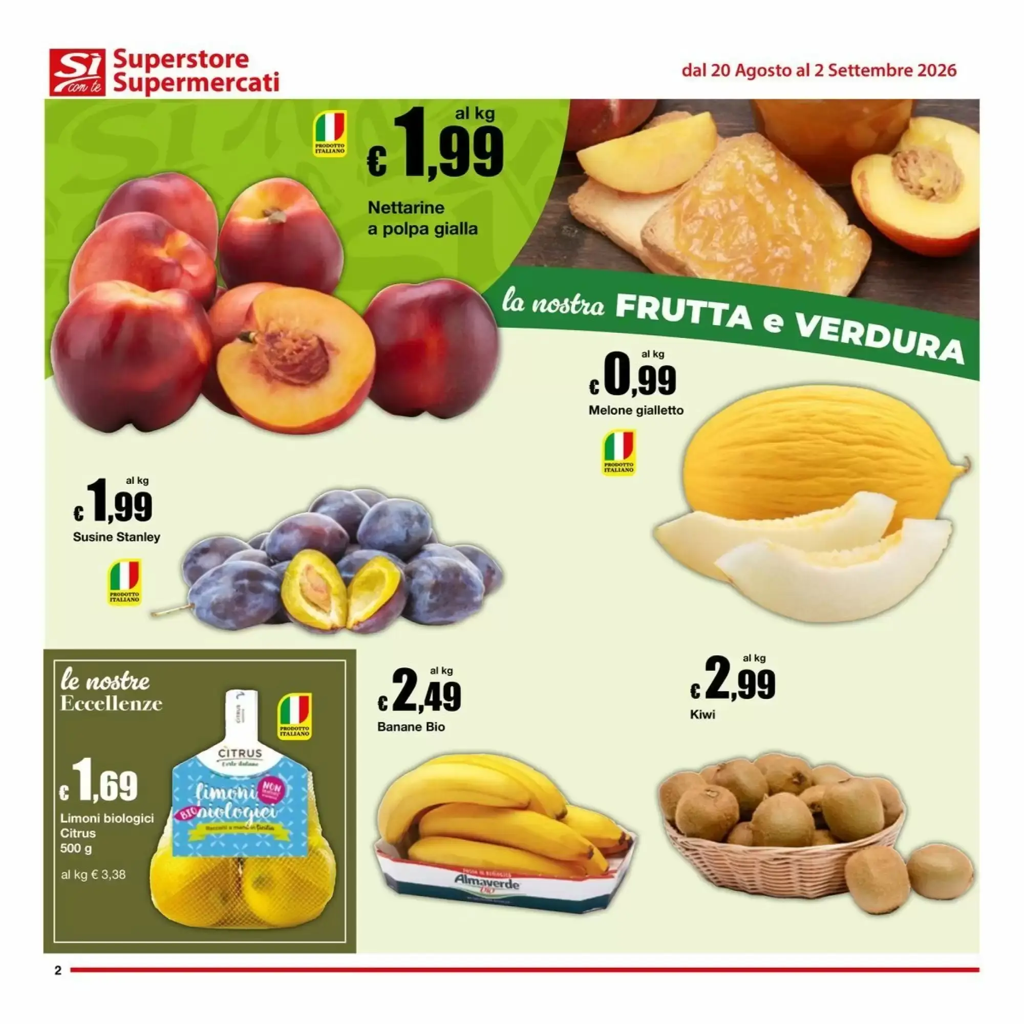 Volantino Si Con Te Supermercati Volantino Si Con Te Supermercati pagina 2