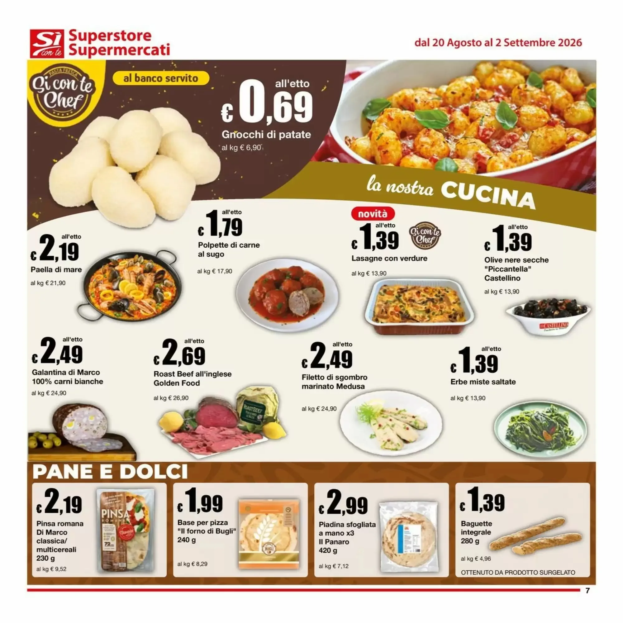 Volantino Si Con Te Supermercati Volantino Si Con Te Supermercati pagina 7