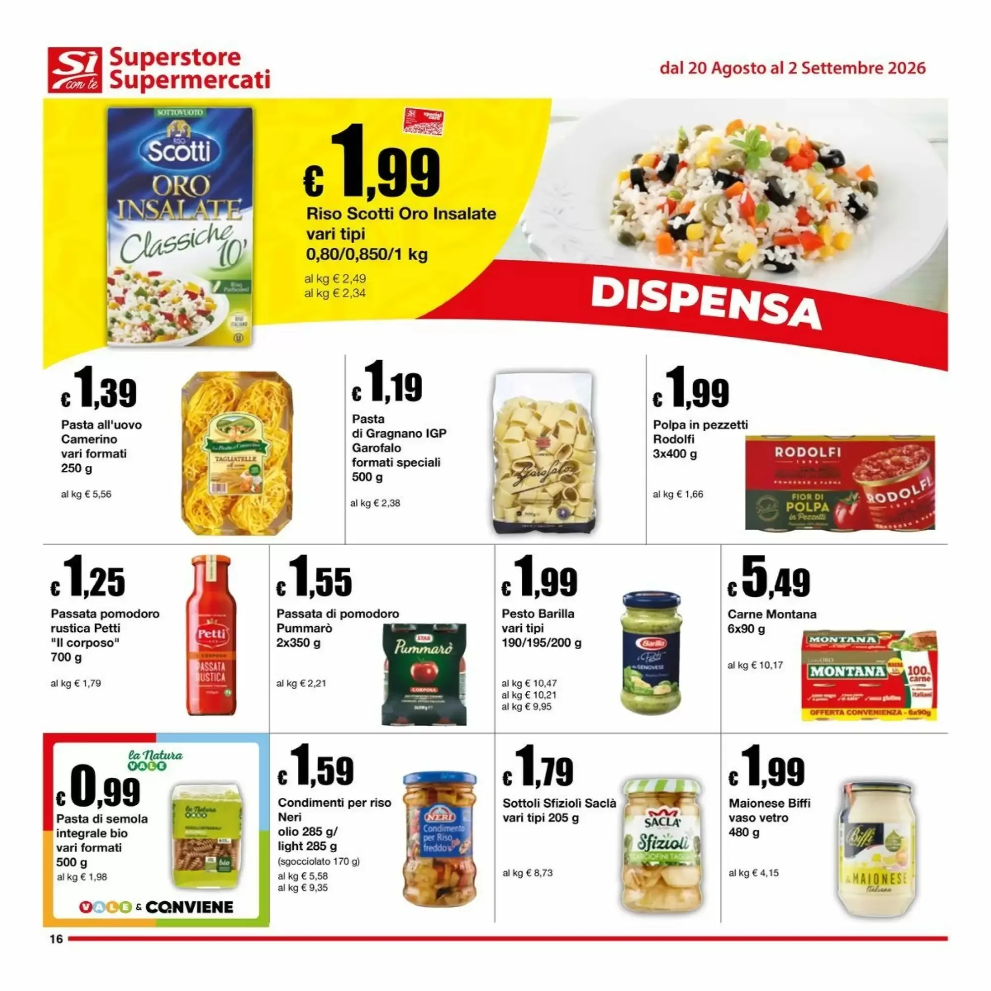 Volantino Si Con Te Supermercati Volantino Si Con Te Supermercati pagina 16