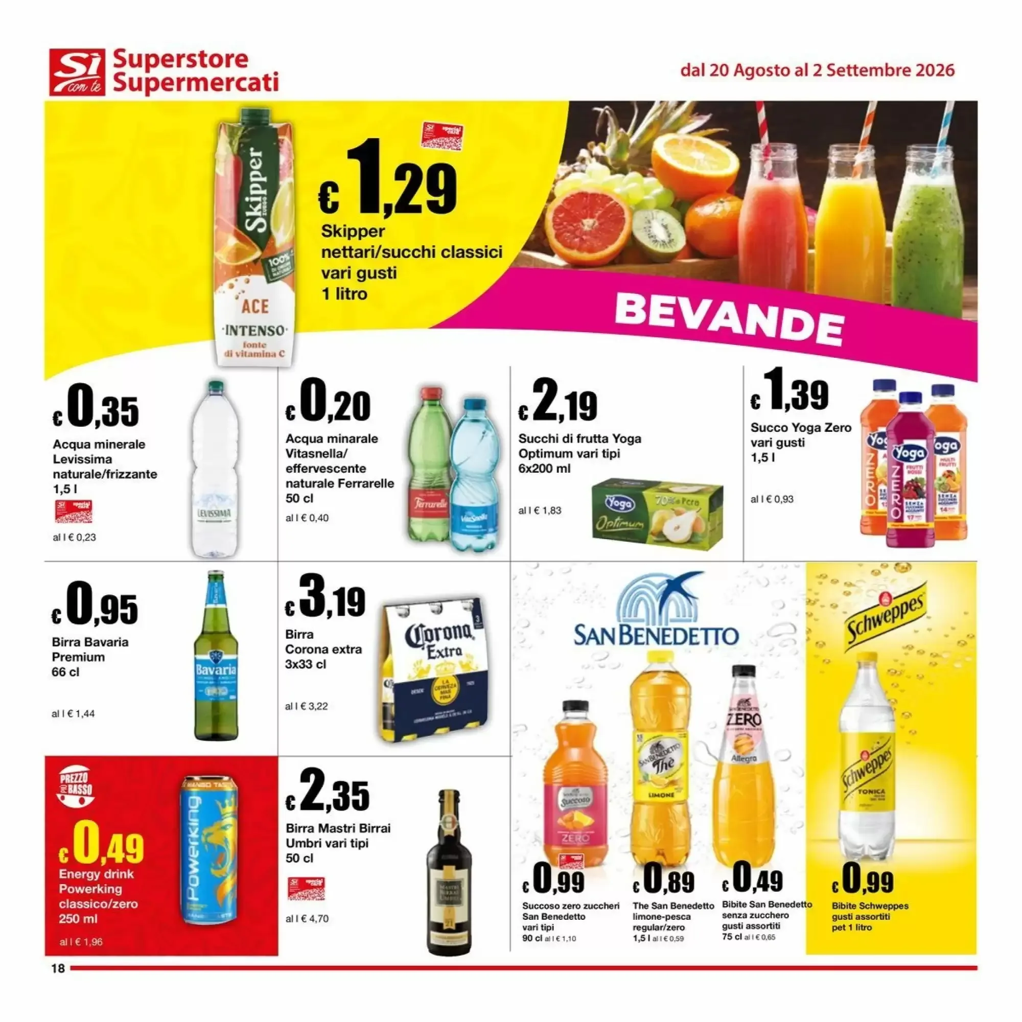 Volantino Si Con Te Supermercati Volantino Si Con Te Supermercati pagina 18