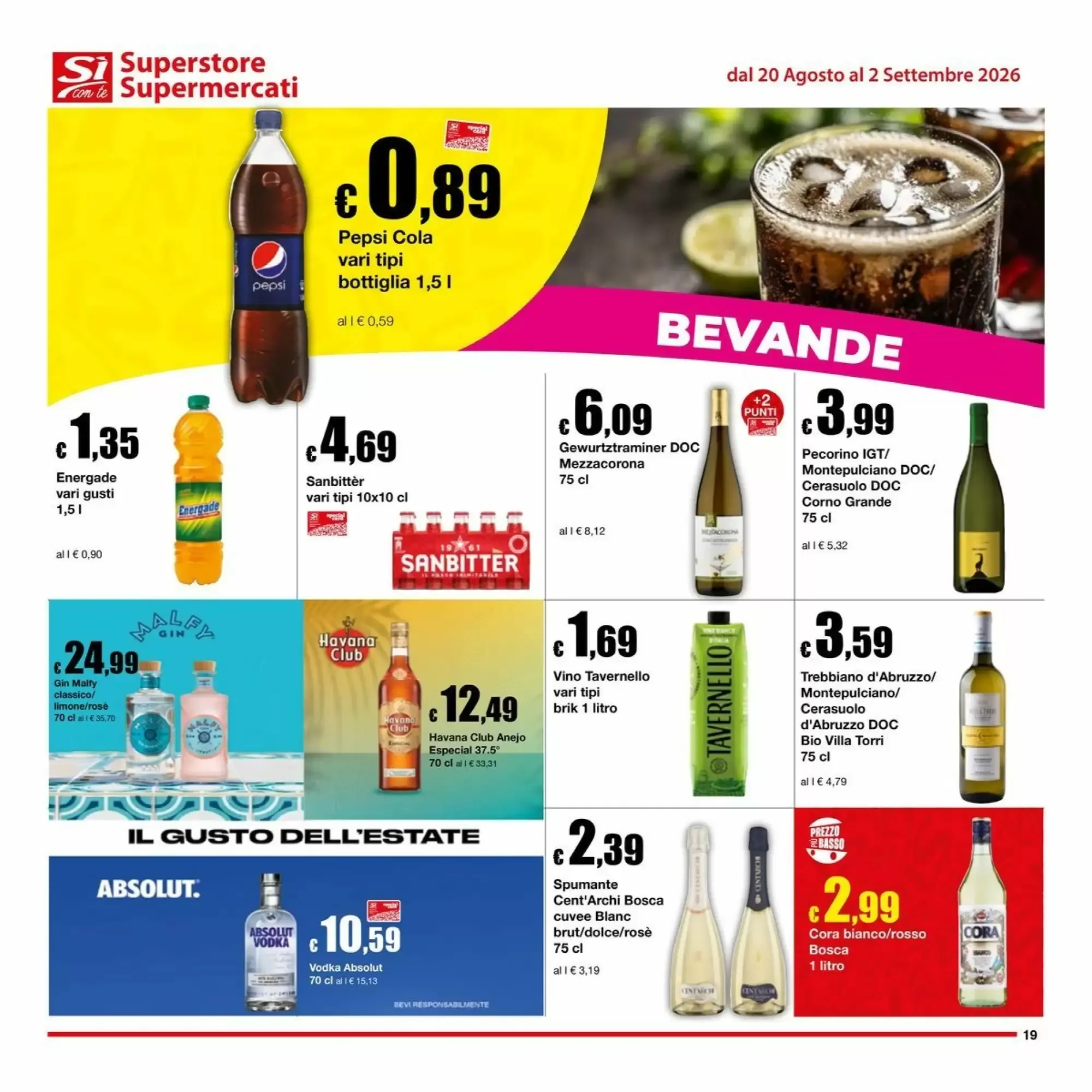 Volantino Si Con Te Supermercati Volantino Si Con Te Supermercati pagina 19