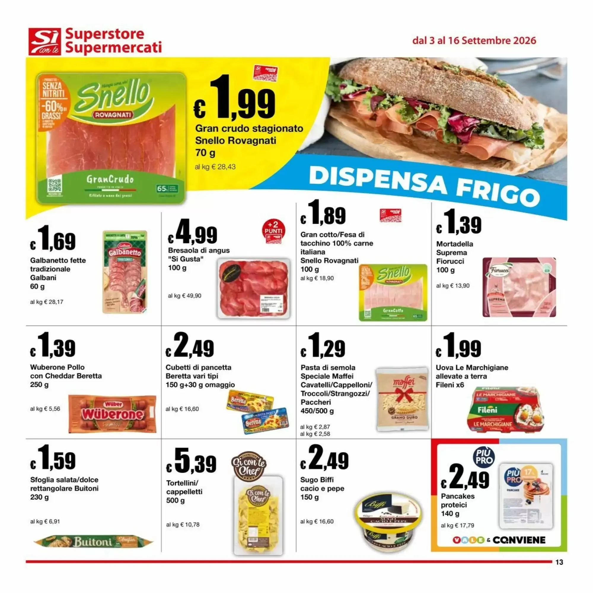 Volantino Si Con Te Supermercati Volantino Si Con Te Supermercati pagina 13
