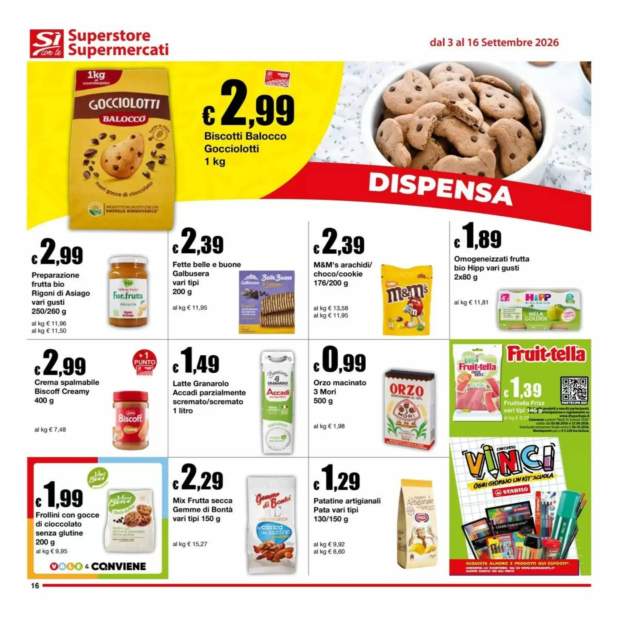Volantino Si Con Te Supermercati Volantino Si Con Te Supermercati pagina 16