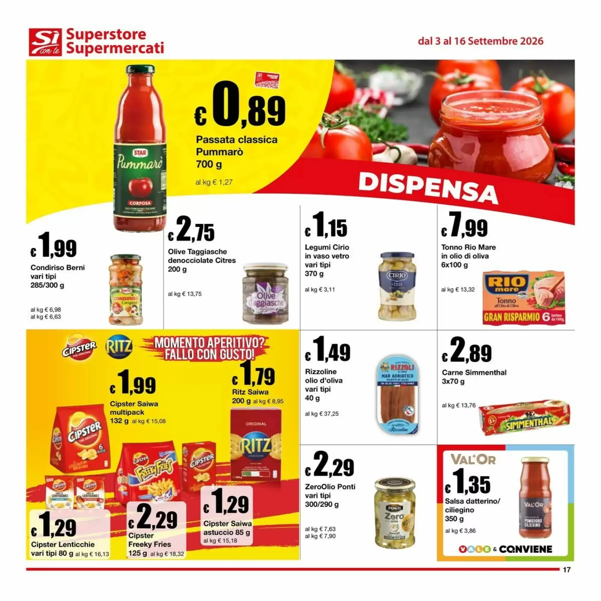 Volantino Si Con Te Supermercati Volantino Si Con Te Supermercati pagina 17