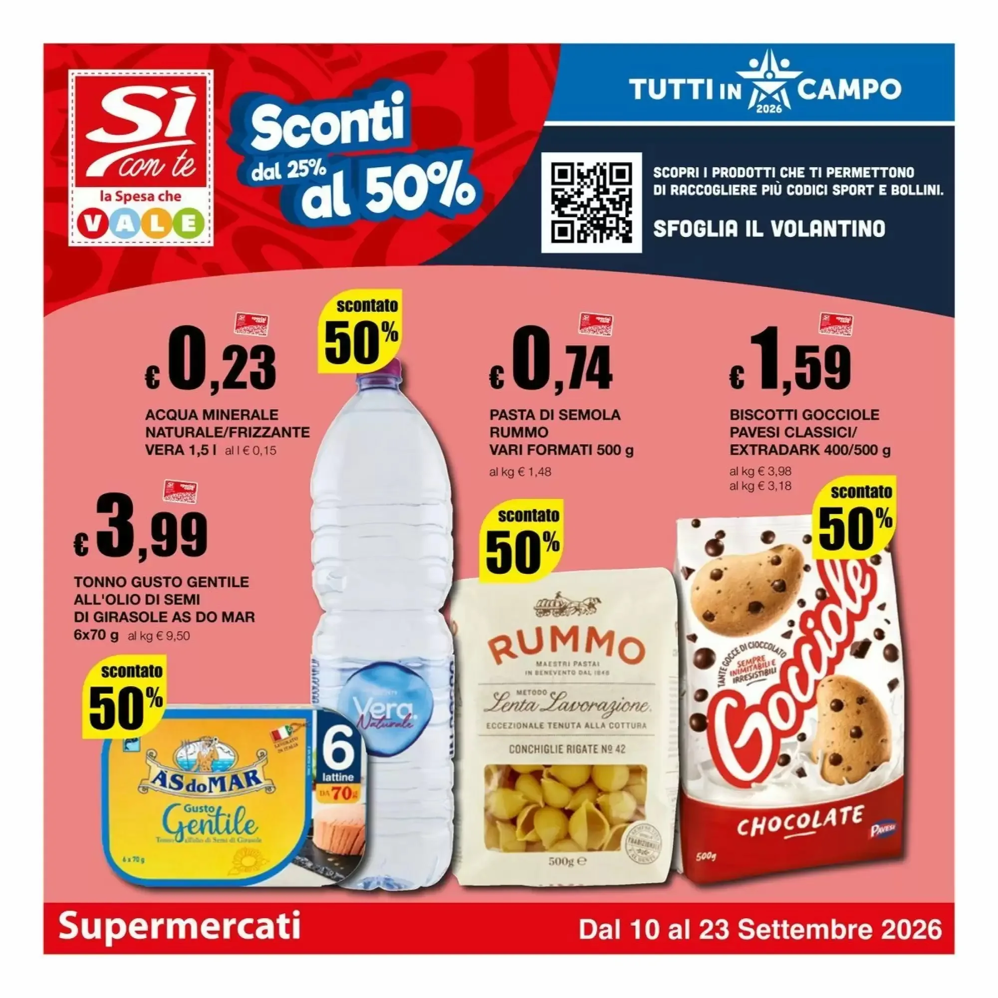 Copertina Si Con Te Supermercati - Volantino Si Con Te Supermercati